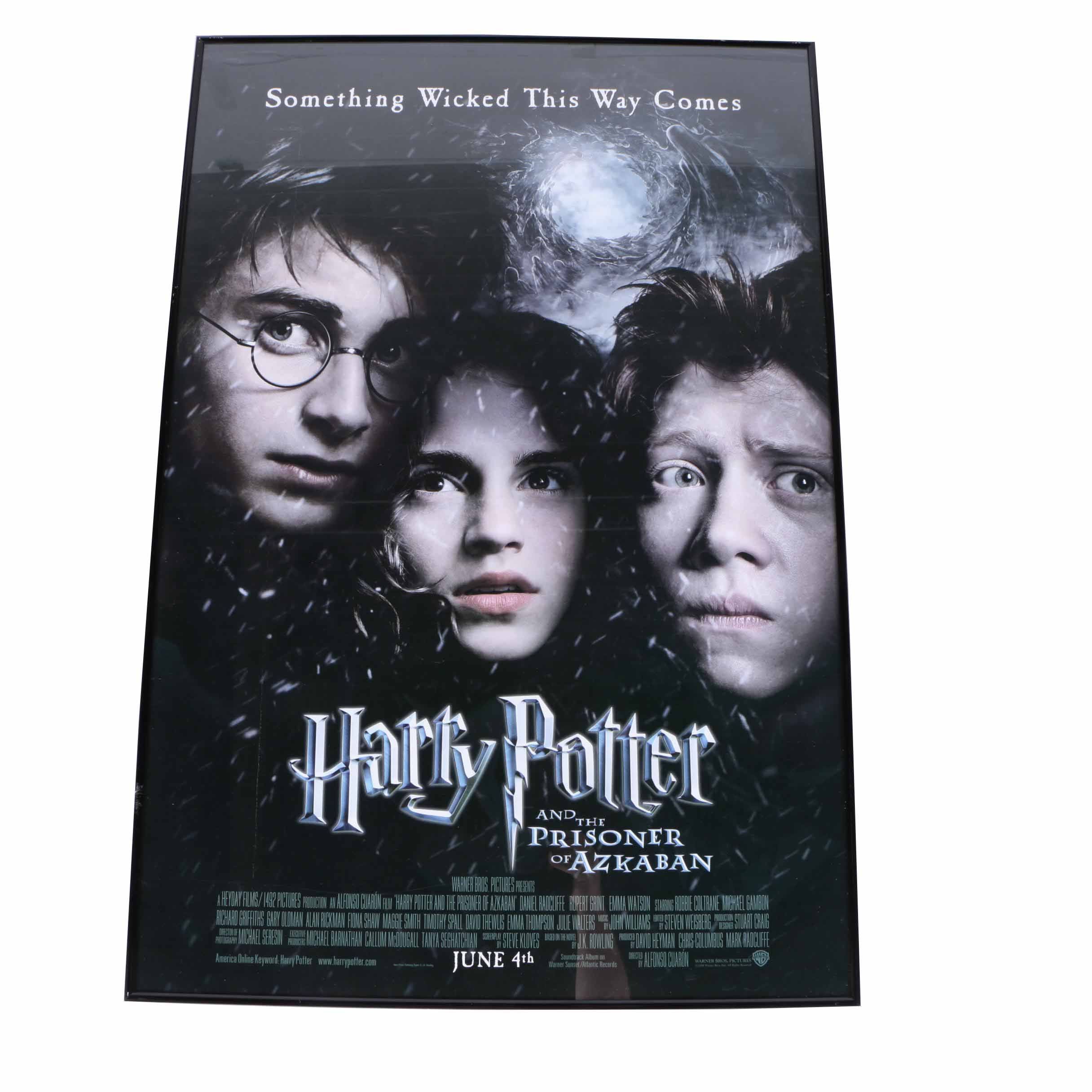 Offset Lithograph Poster "Harry Potter and the Prisoner of Azkaban"