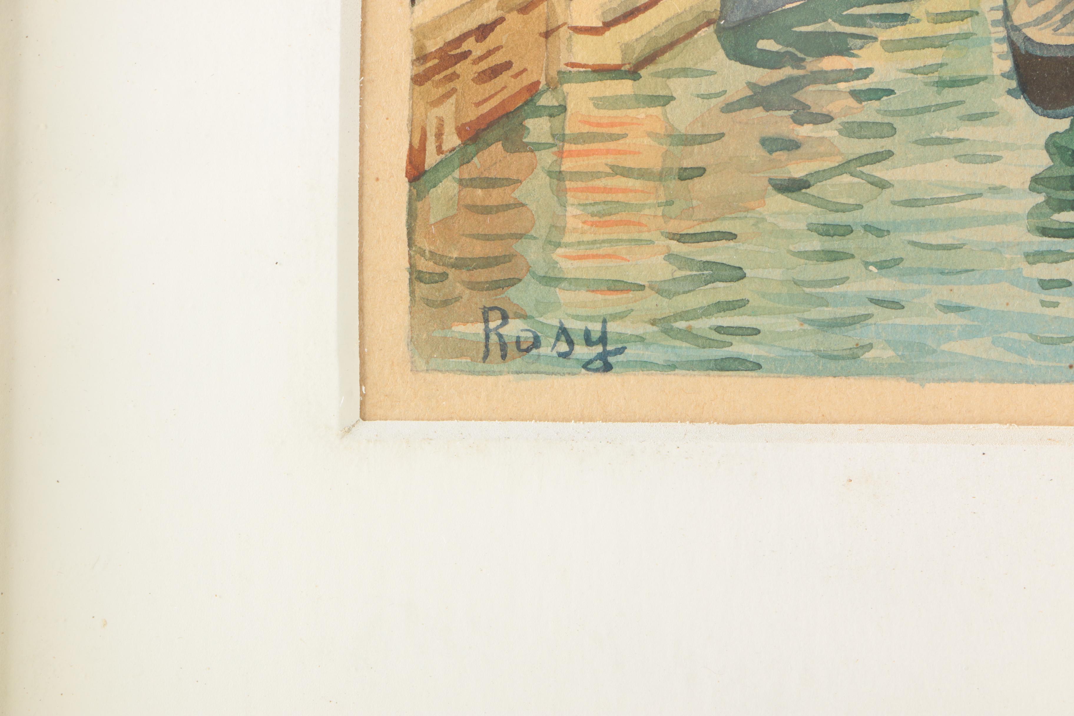 Watercolor and Oil Paintings of Venice