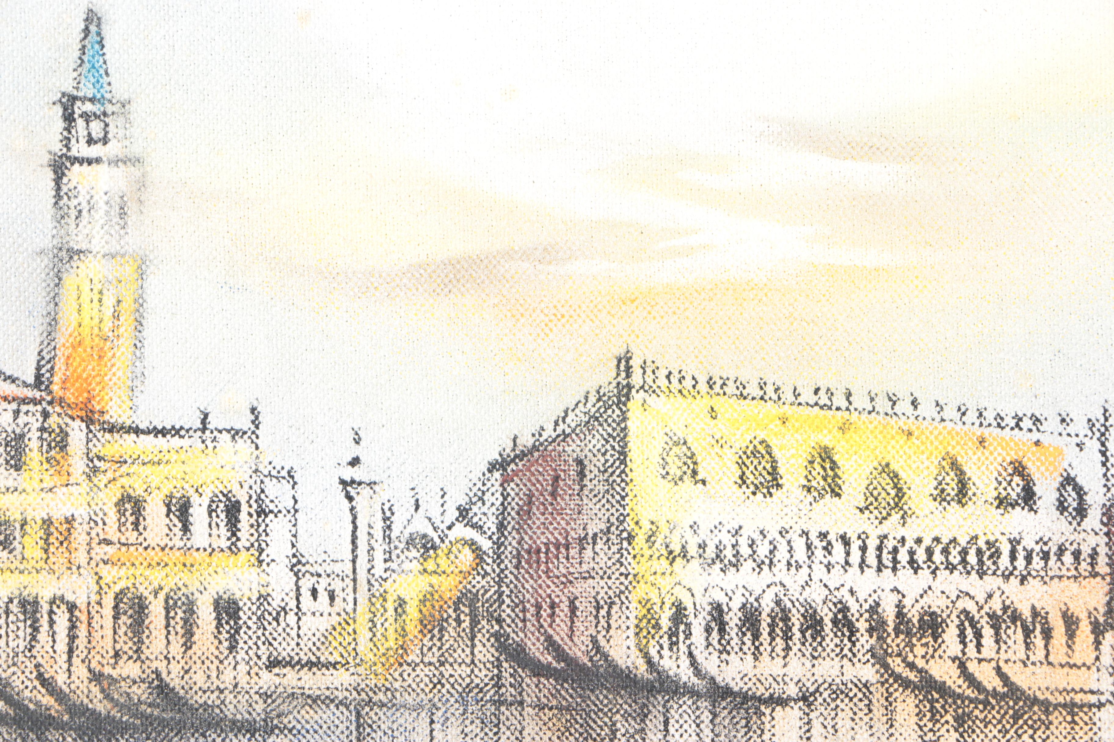 Watercolor and Oil Paintings of Venice
