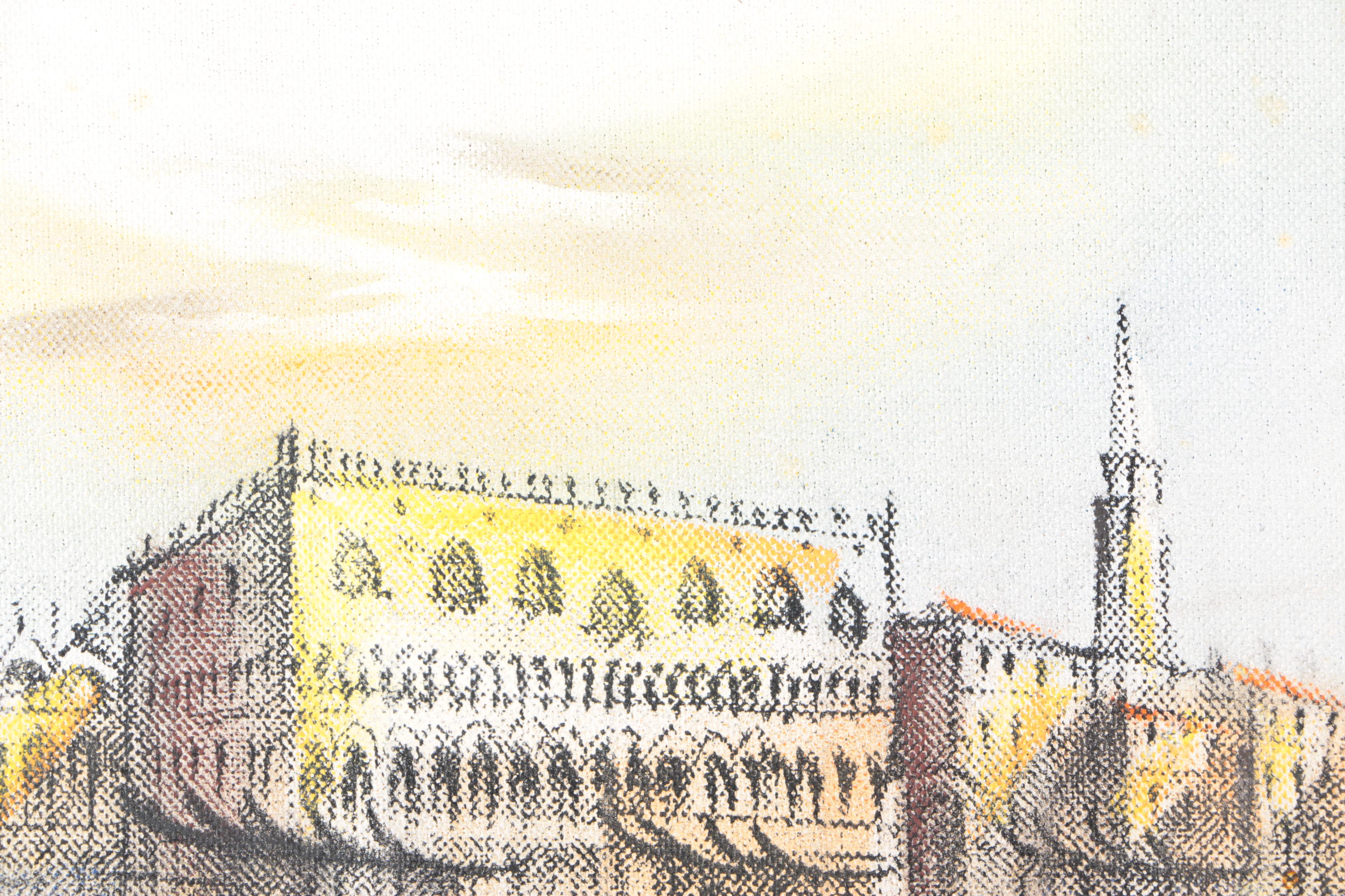 Watercolor and Oil Paintings of Venice