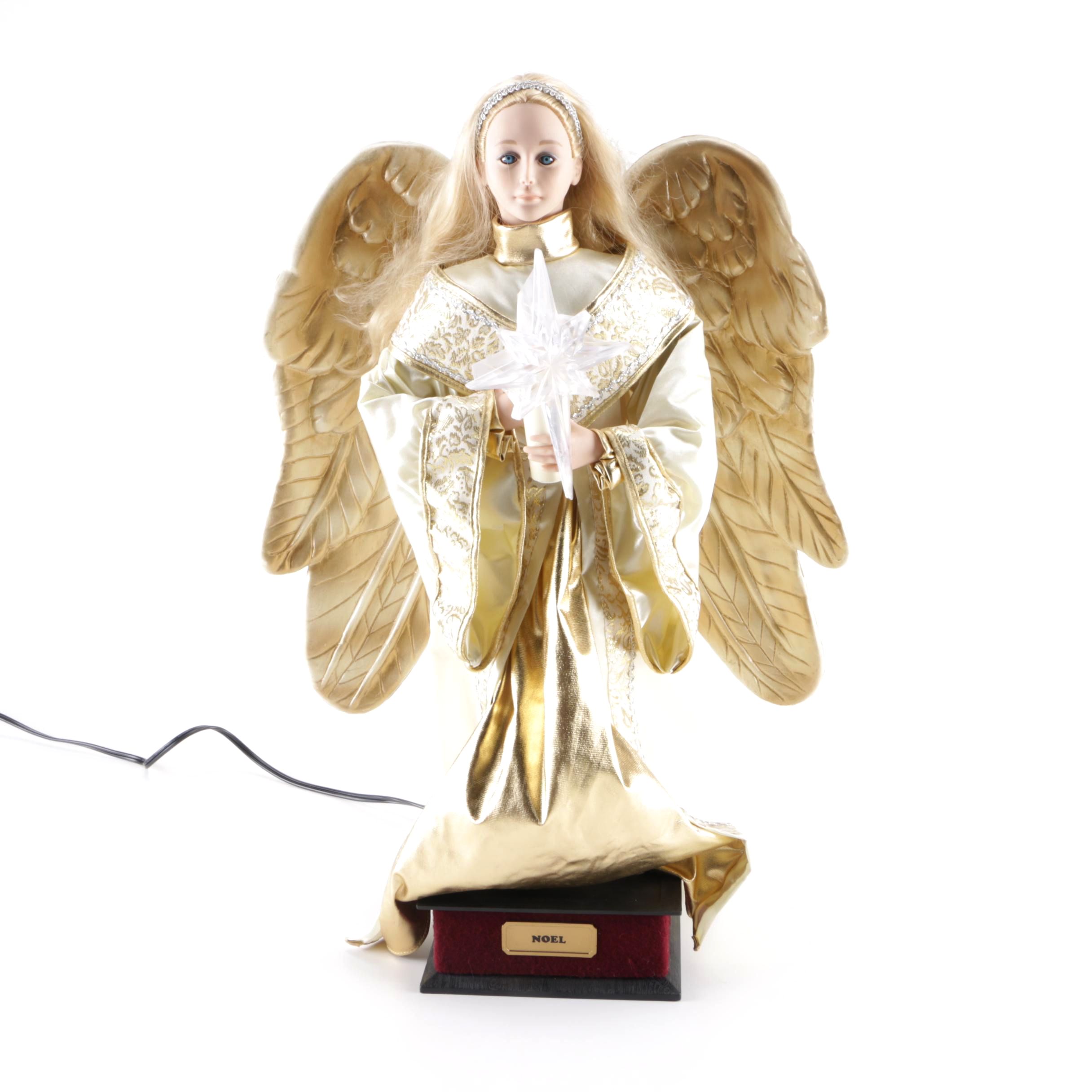 1993 Holiday Creations Electronic "Noel" Christmas Angel Doll