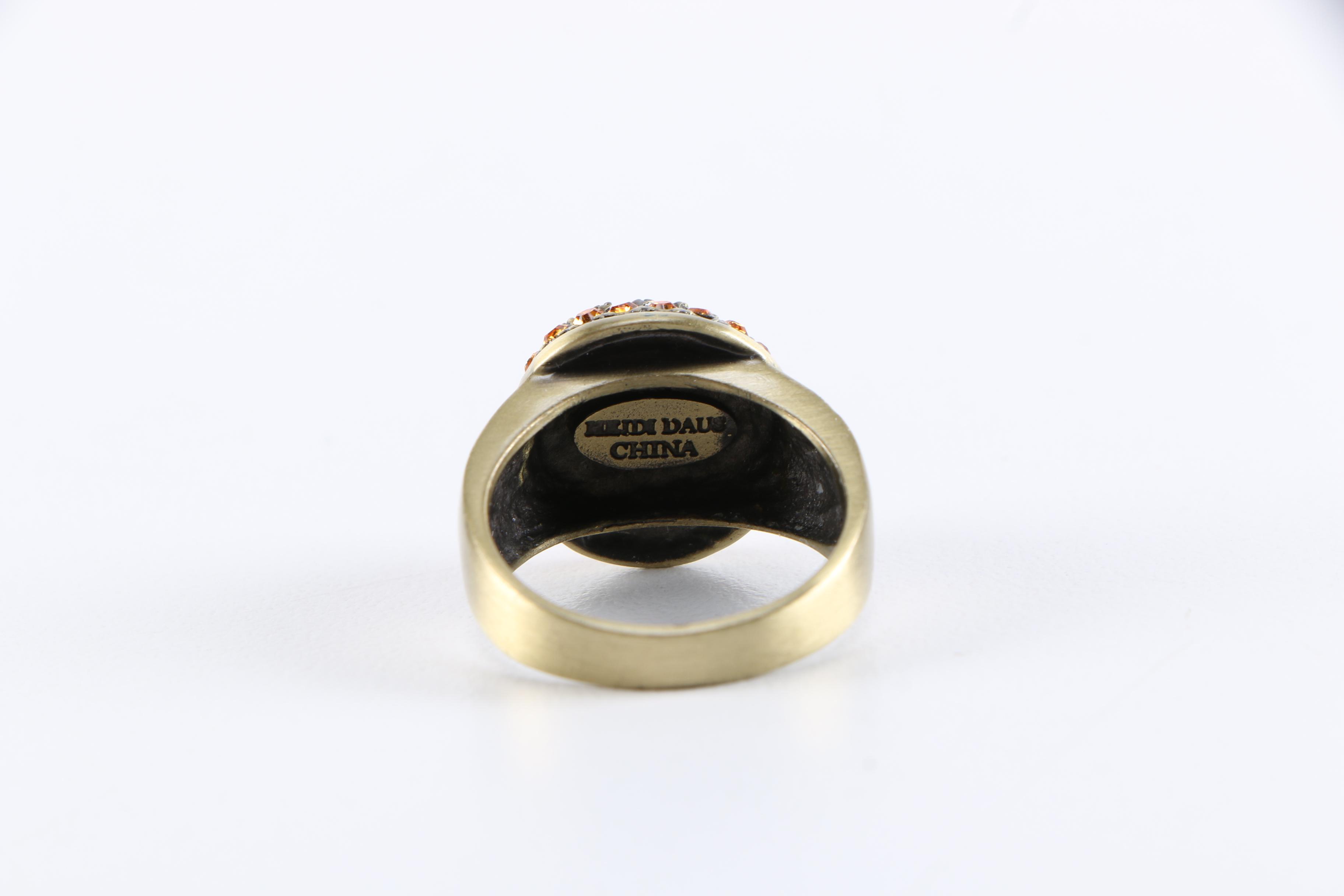 Heidi Daus and LaVintage Statement Rings