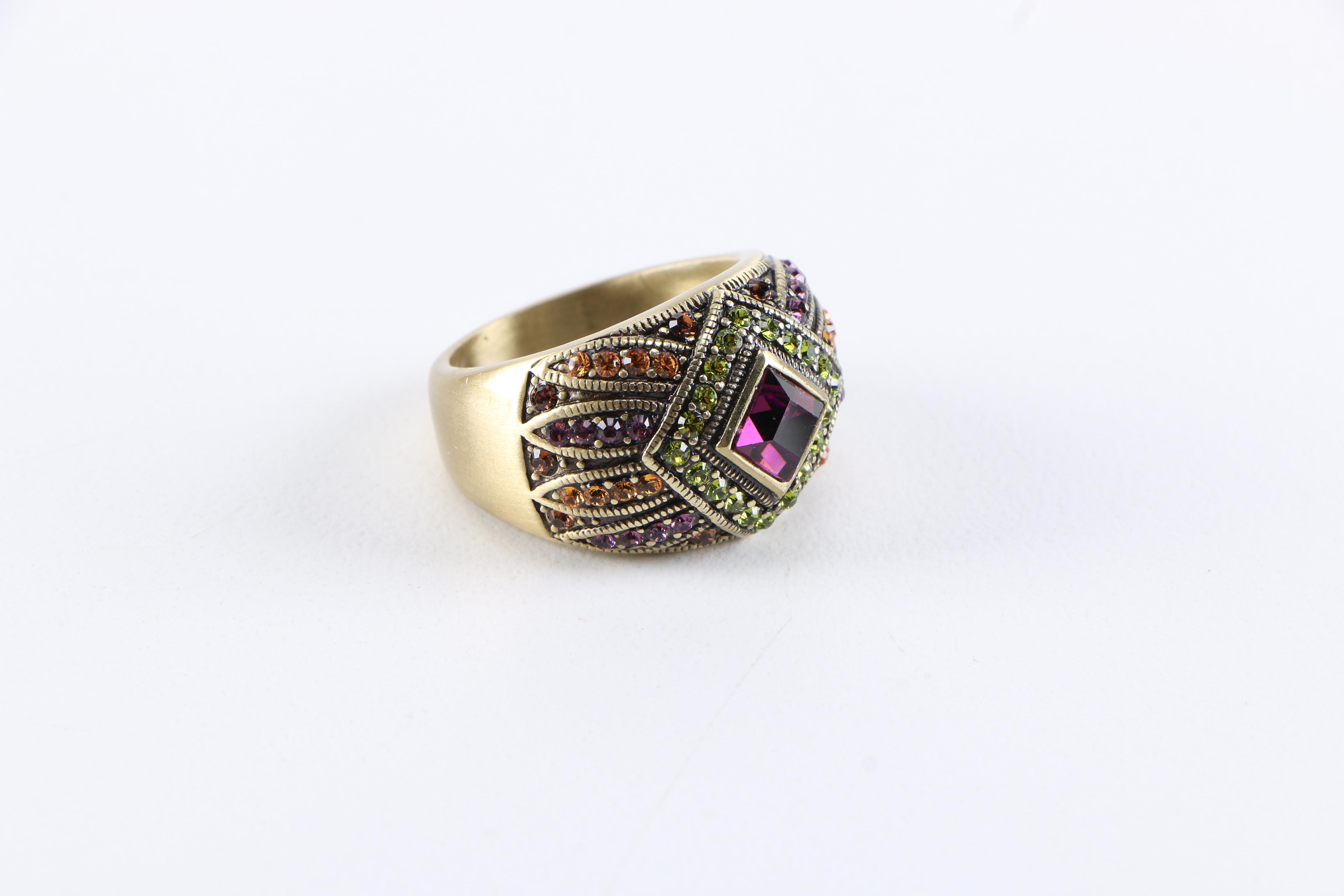 Heidi Daus and LaVintage Statement Rings