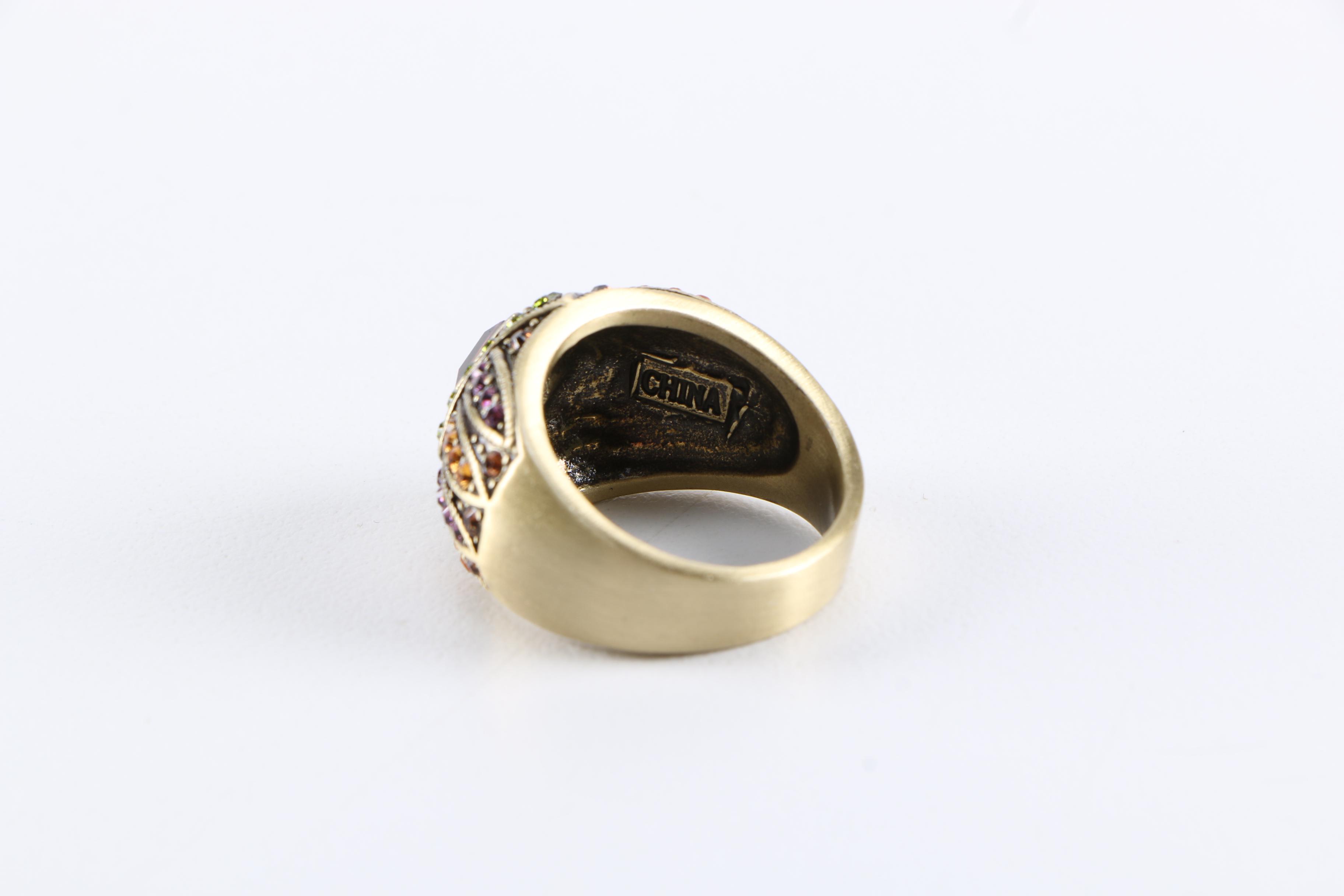 Heidi Daus and LaVintage Statement Rings