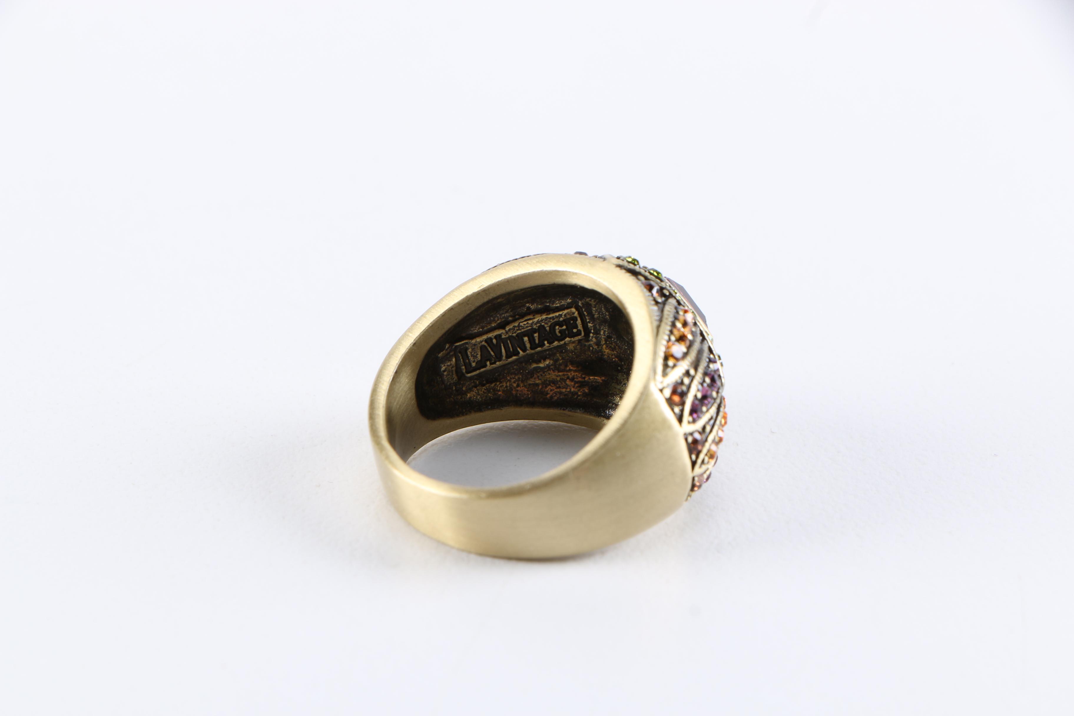 Heidi Daus and LaVintage Statement Rings