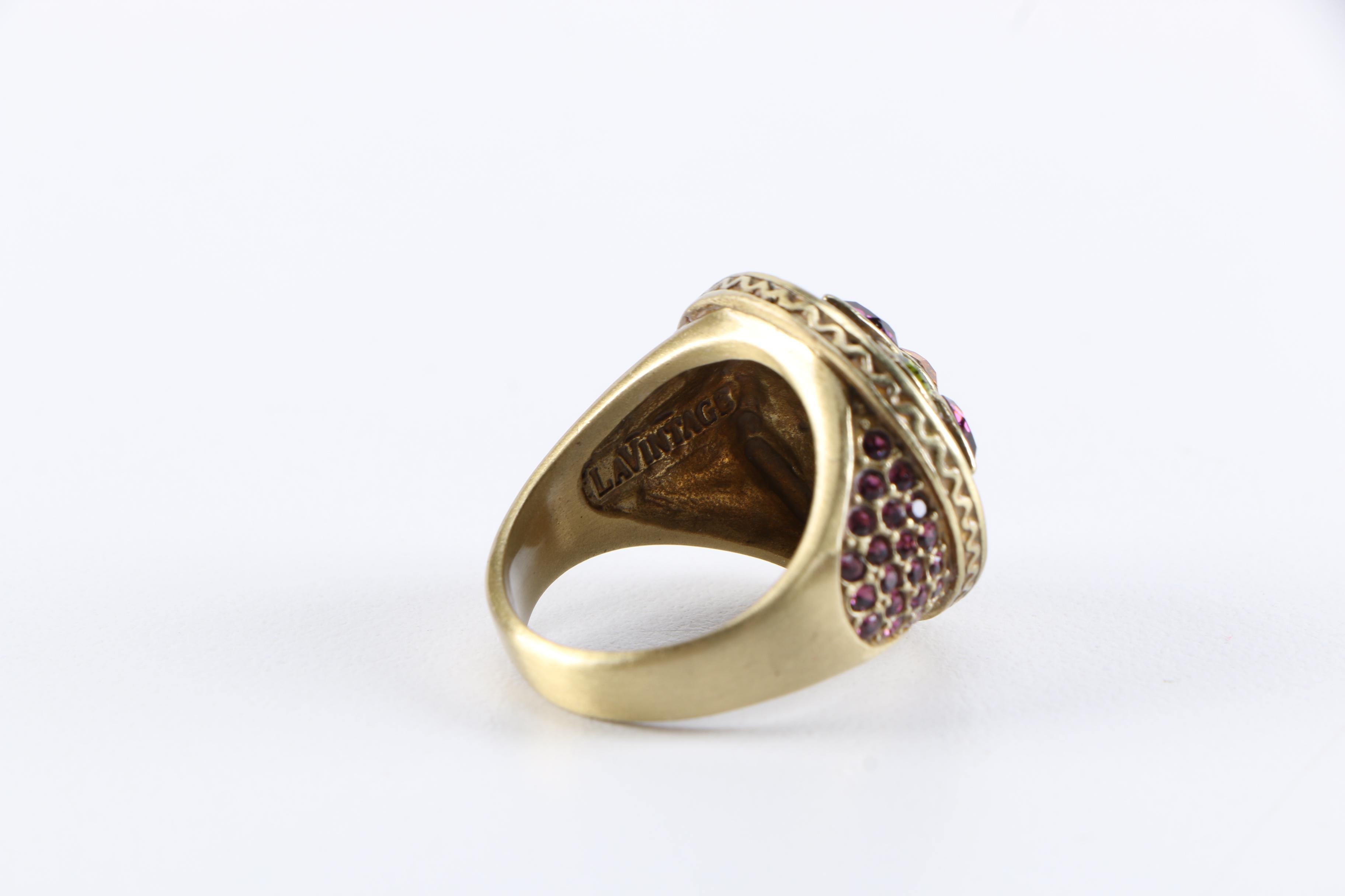 Heidi Daus and LaVintage Statement Rings