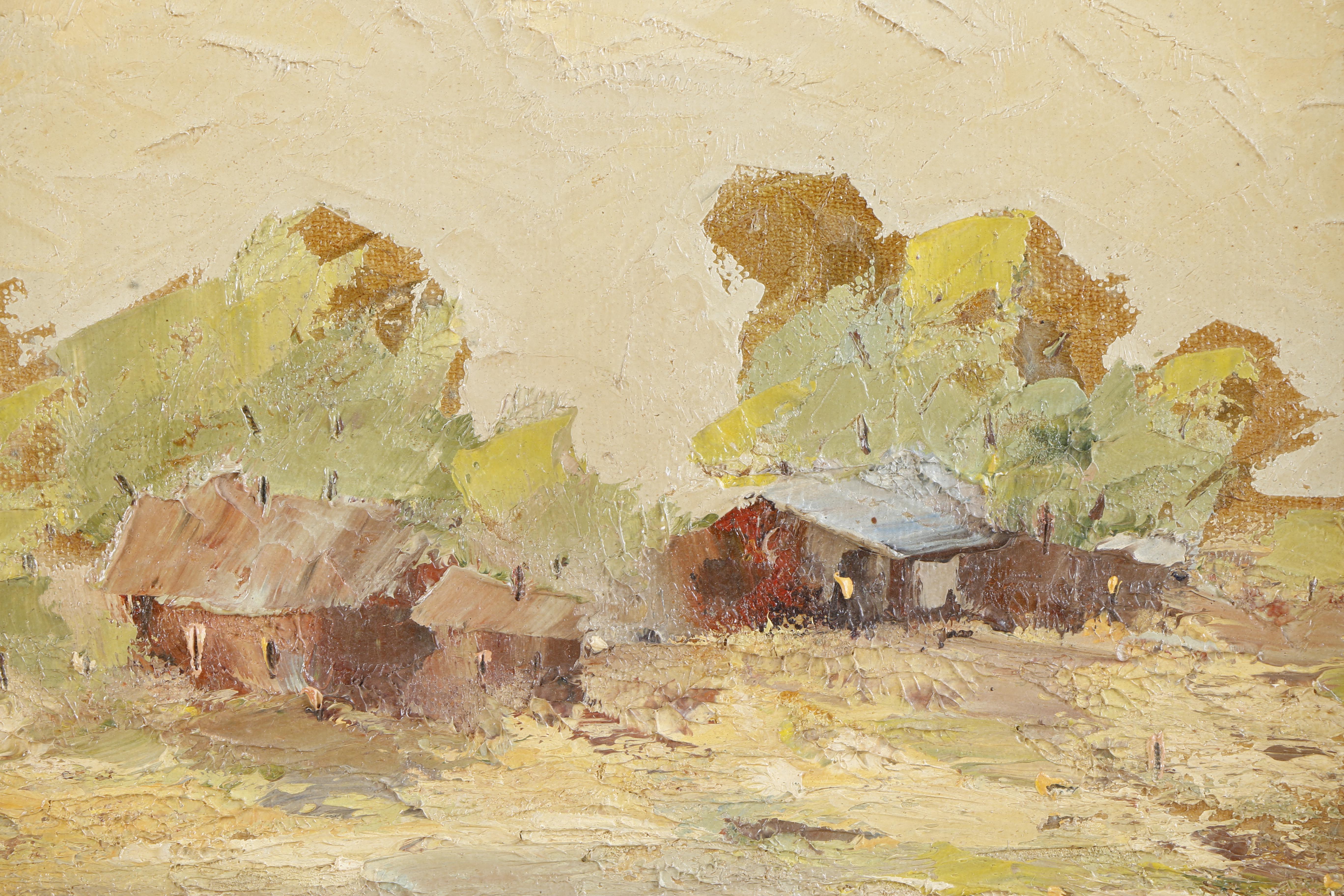 Von Williamson Oil Painting "Mucky Spring"