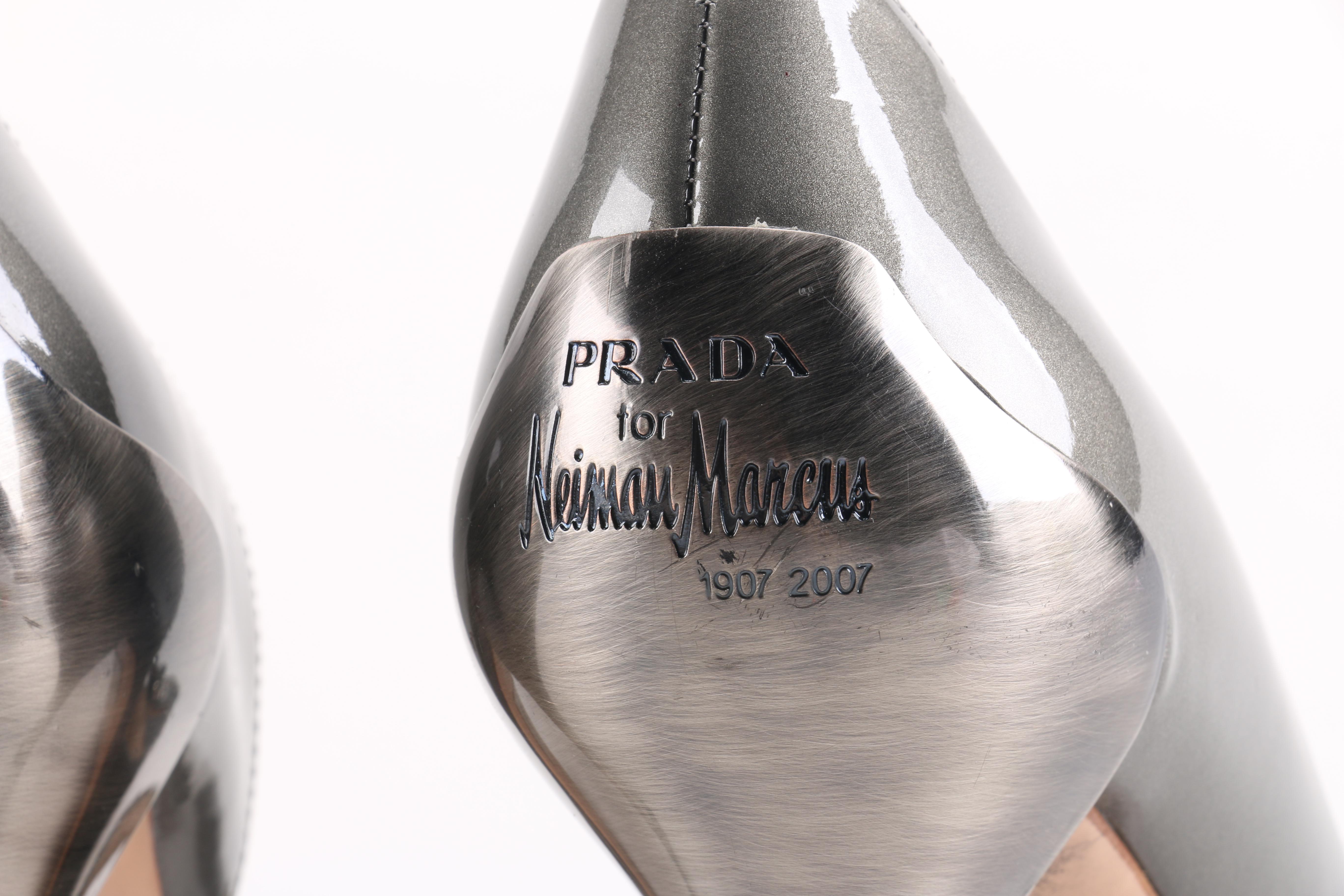 Prada for Neiman Marcus Patent Leather Anniversary Heels