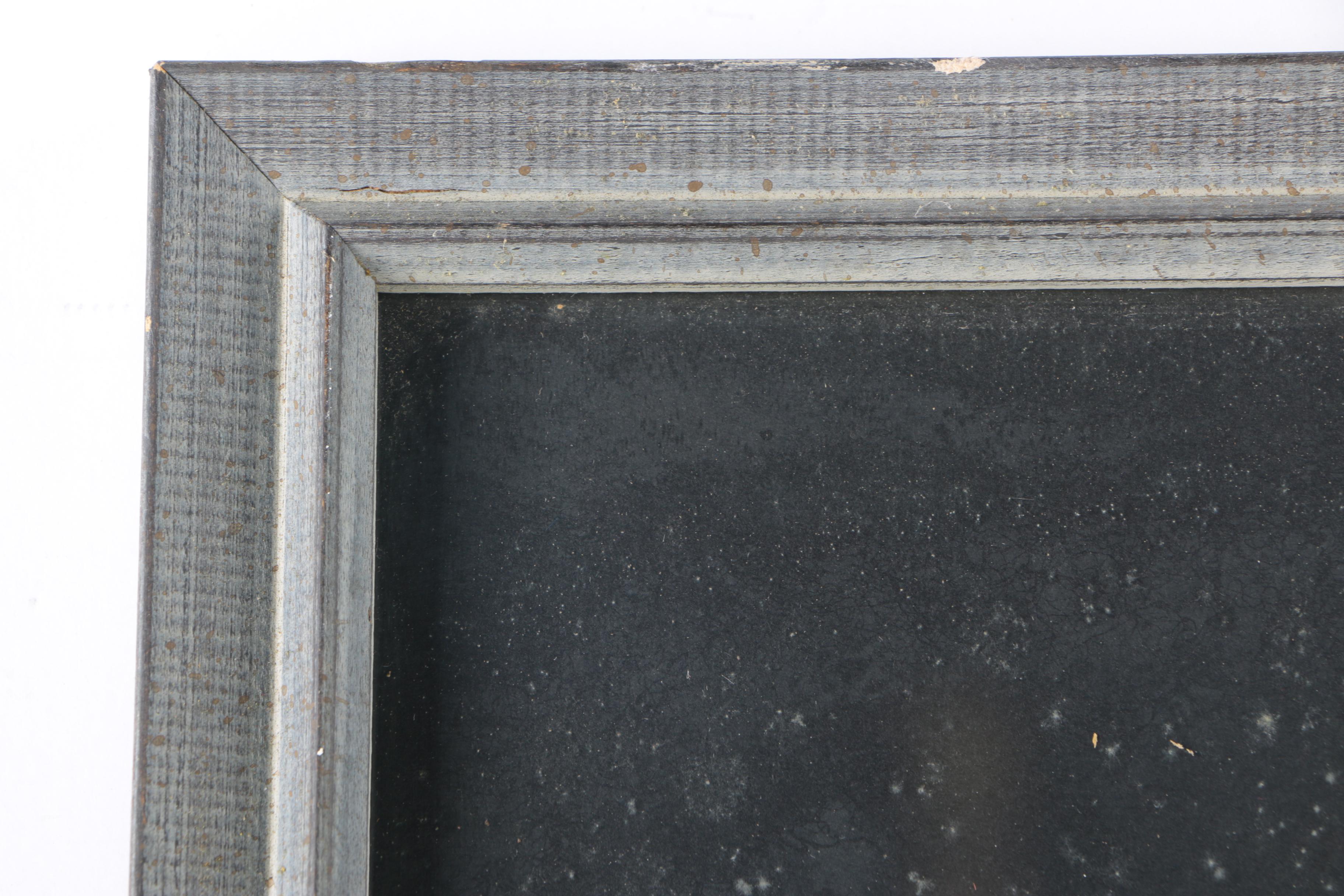 East Asian Gouache on Silk of a Smoking Elder