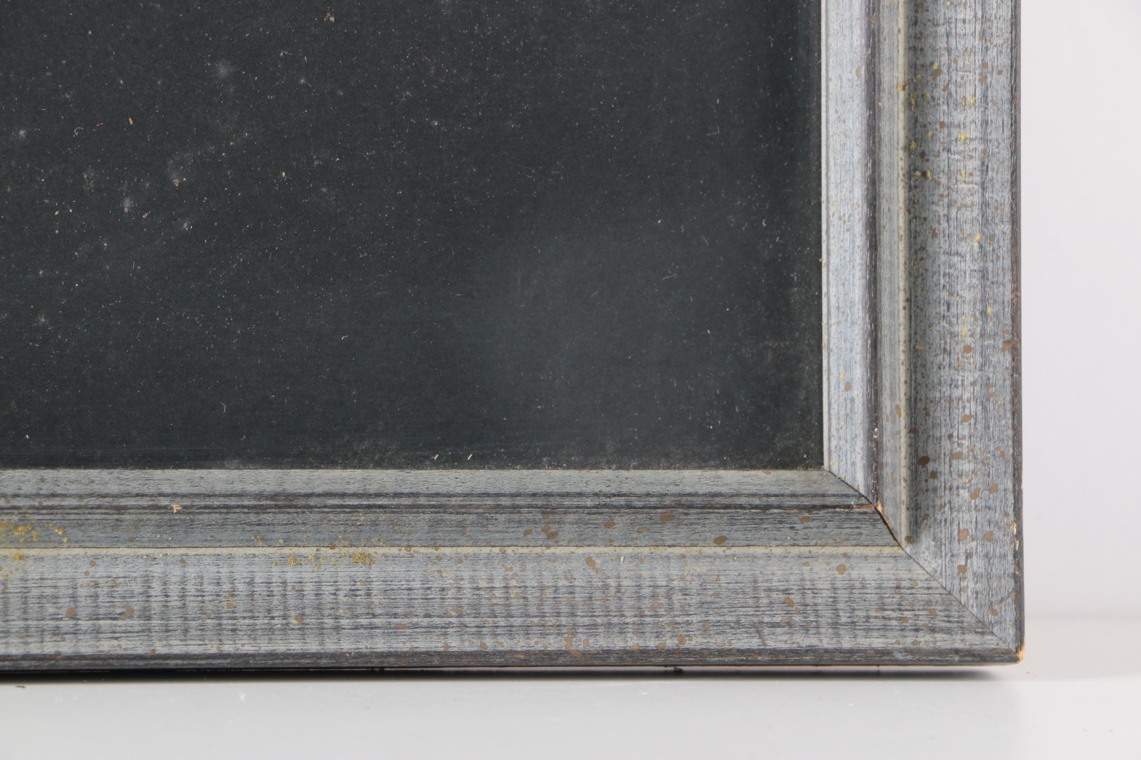 East Asian Gouache on Silk of a Smoking Elder