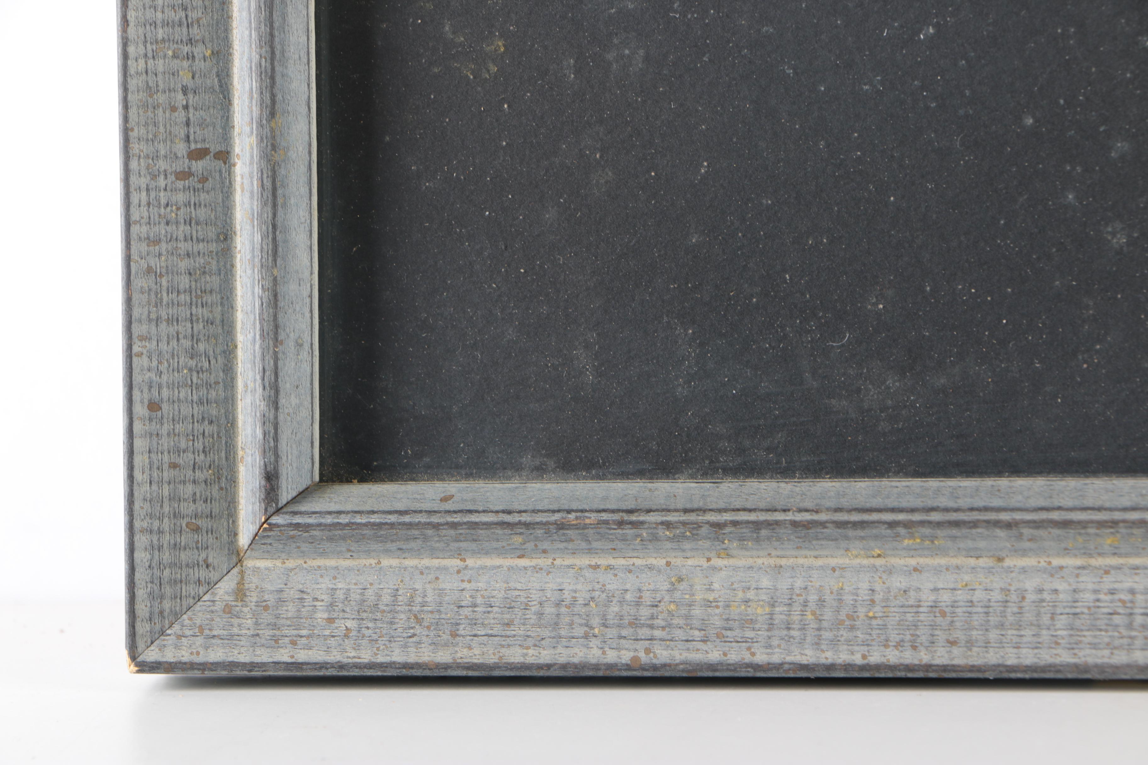 East Asian Gouache on Silk of a Smoking Elder