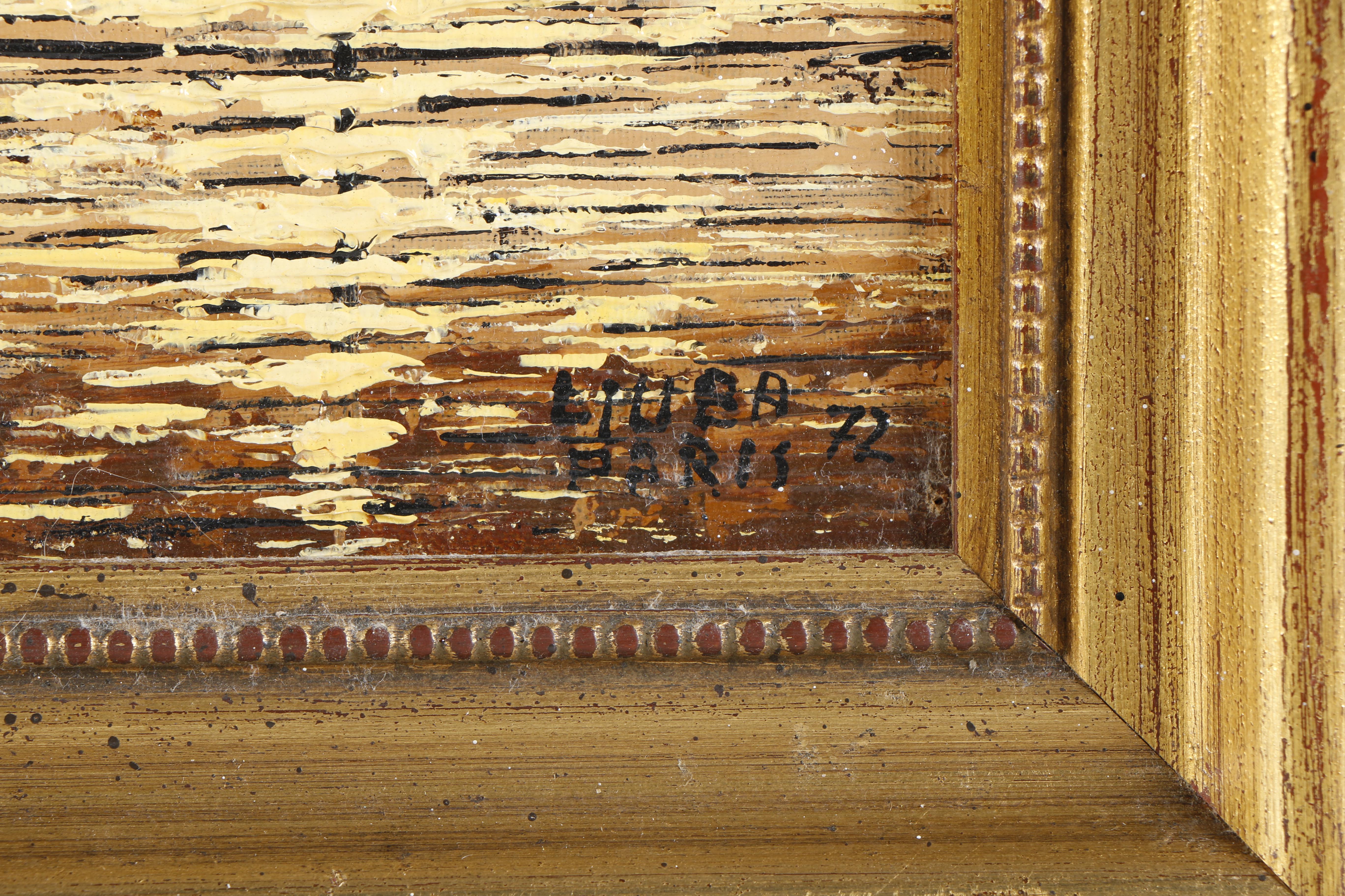 Liuba Acrylic Paintings of Parisian Scenes