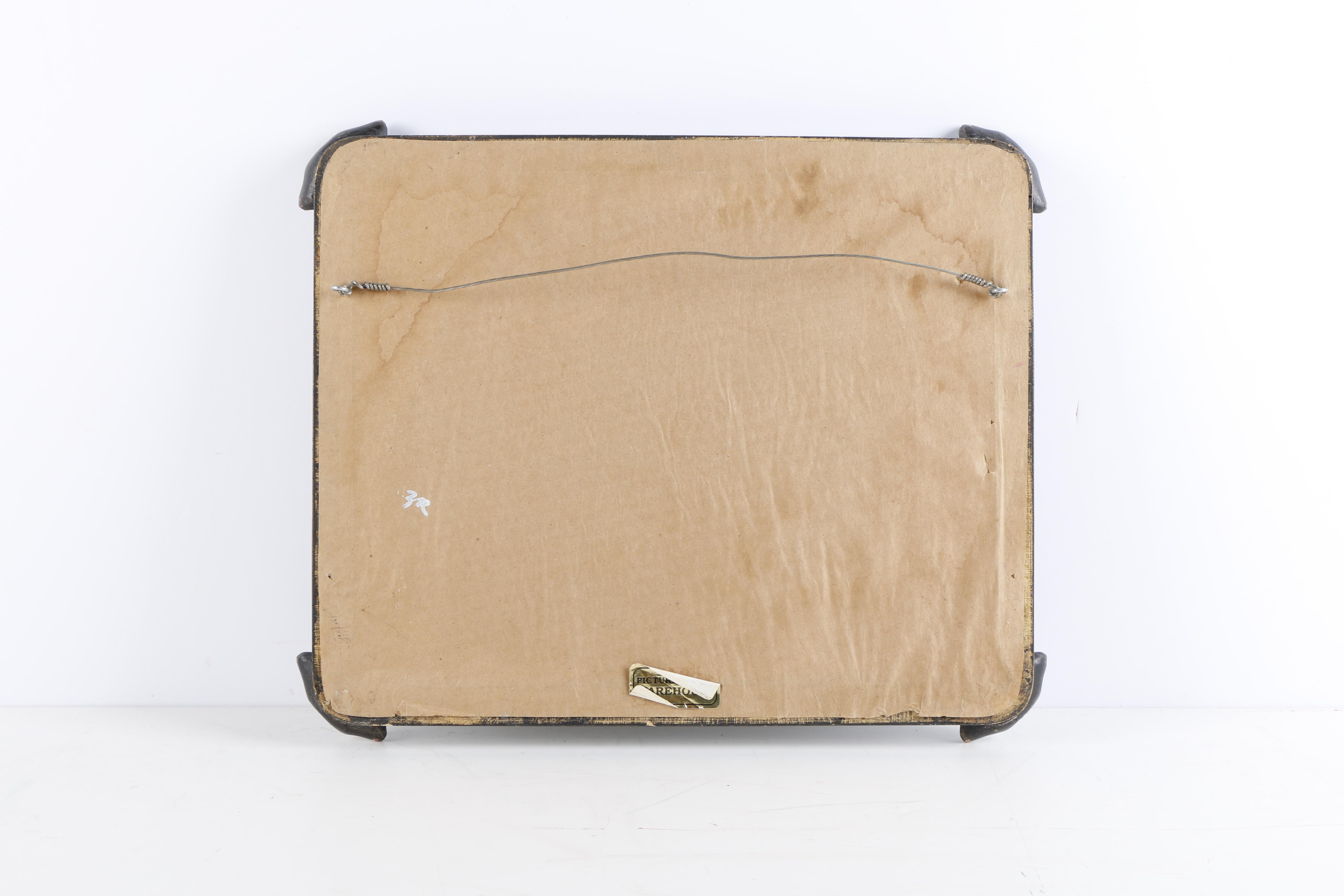 Victor Hohne Limited Edition Hand-colored Etching of Rhinoceros