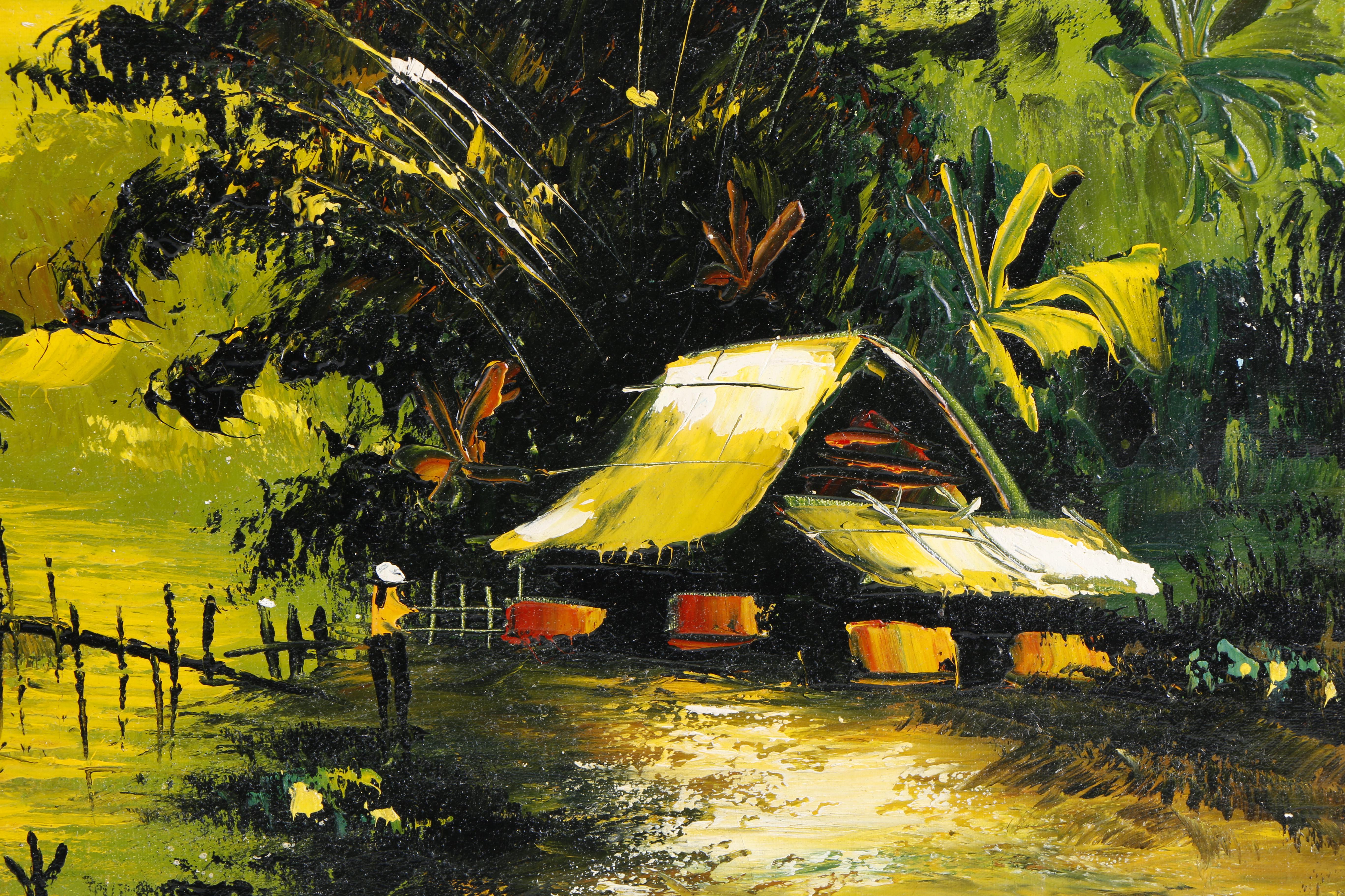 Oil Paintings of Vietnamese Village Scenes