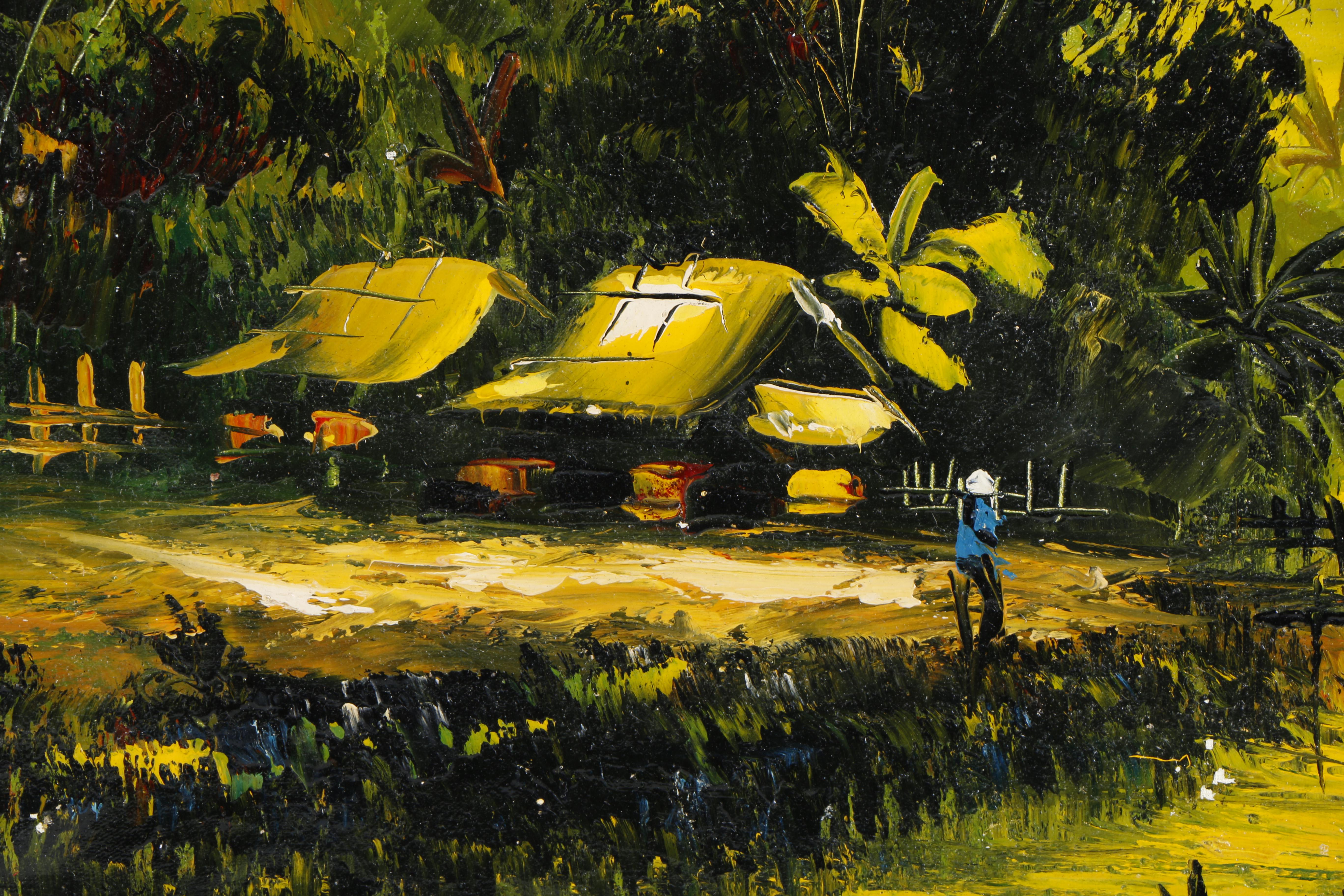 Oil Paintings of Vietnamese Village Scenes
