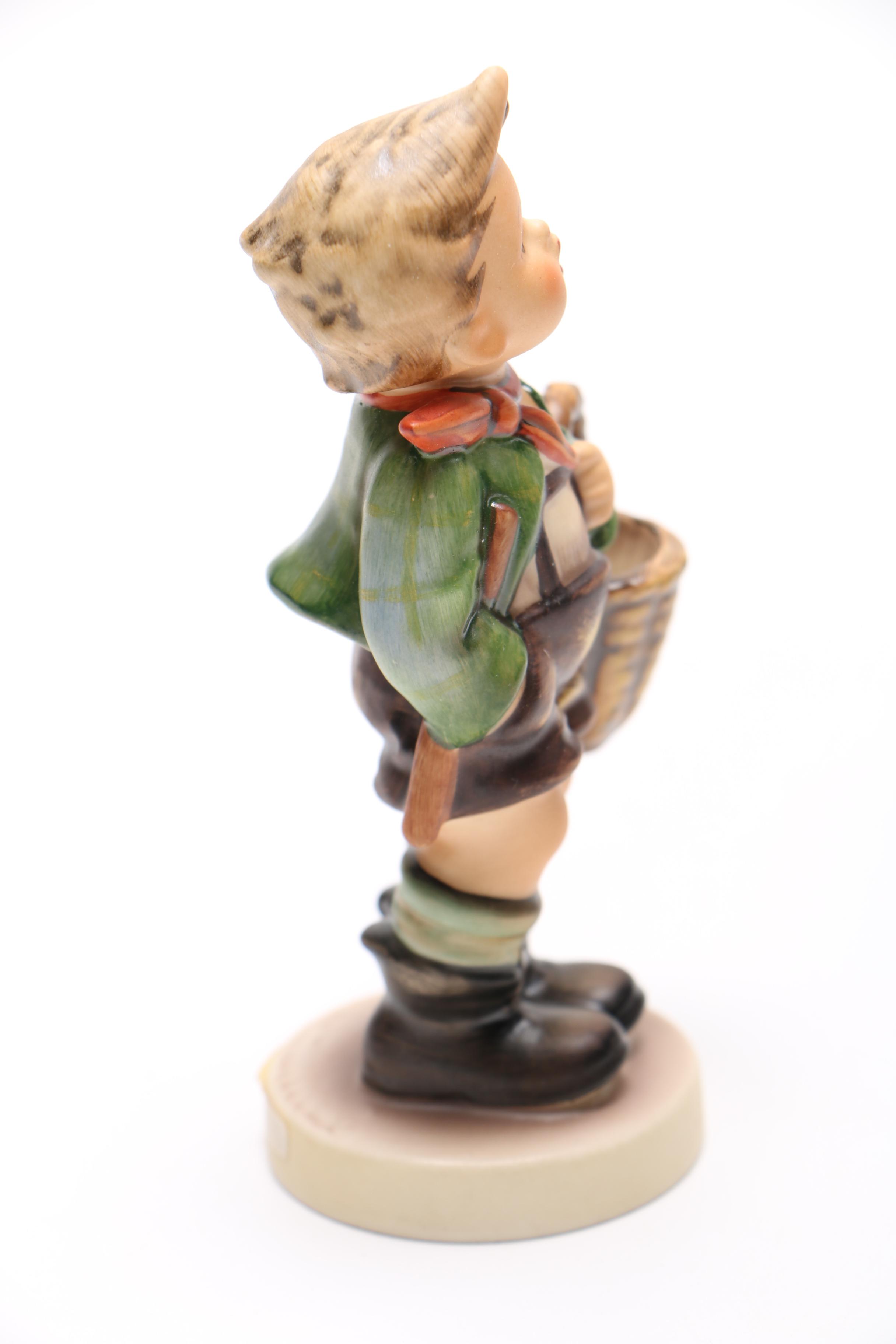 1970s Hummel Goebel "Village Boy" Ceramic Figurine