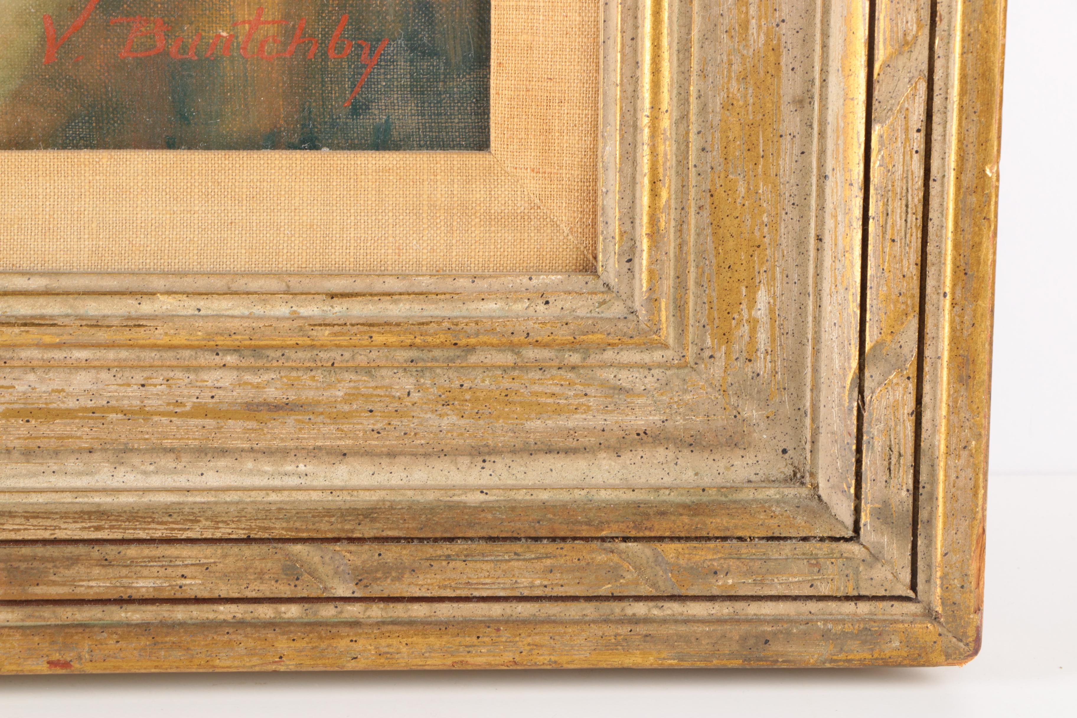 1966 Vivian Burtchby Oil on Canvas "Beautiful Dreamer"