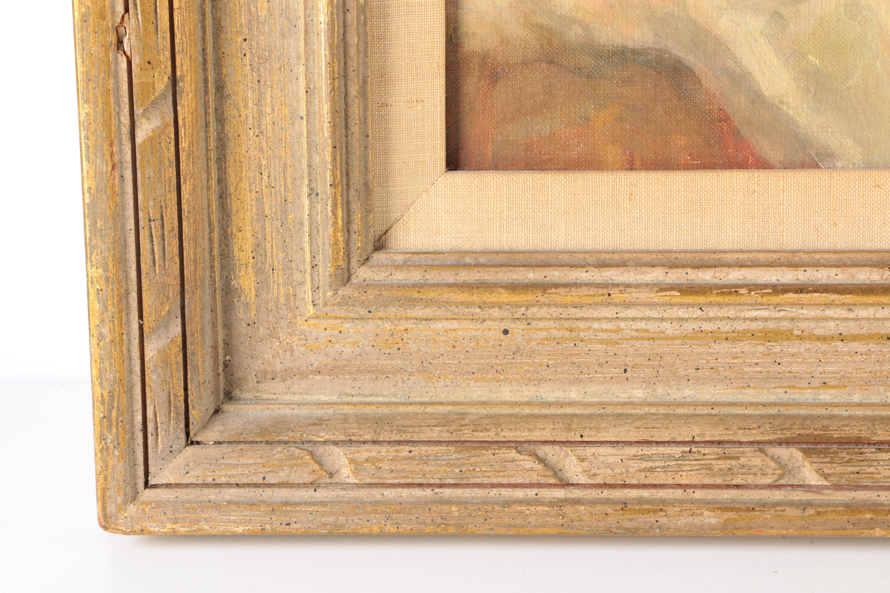 1966 Vivian Burtchby Oil on Canvas "Beautiful Dreamer"