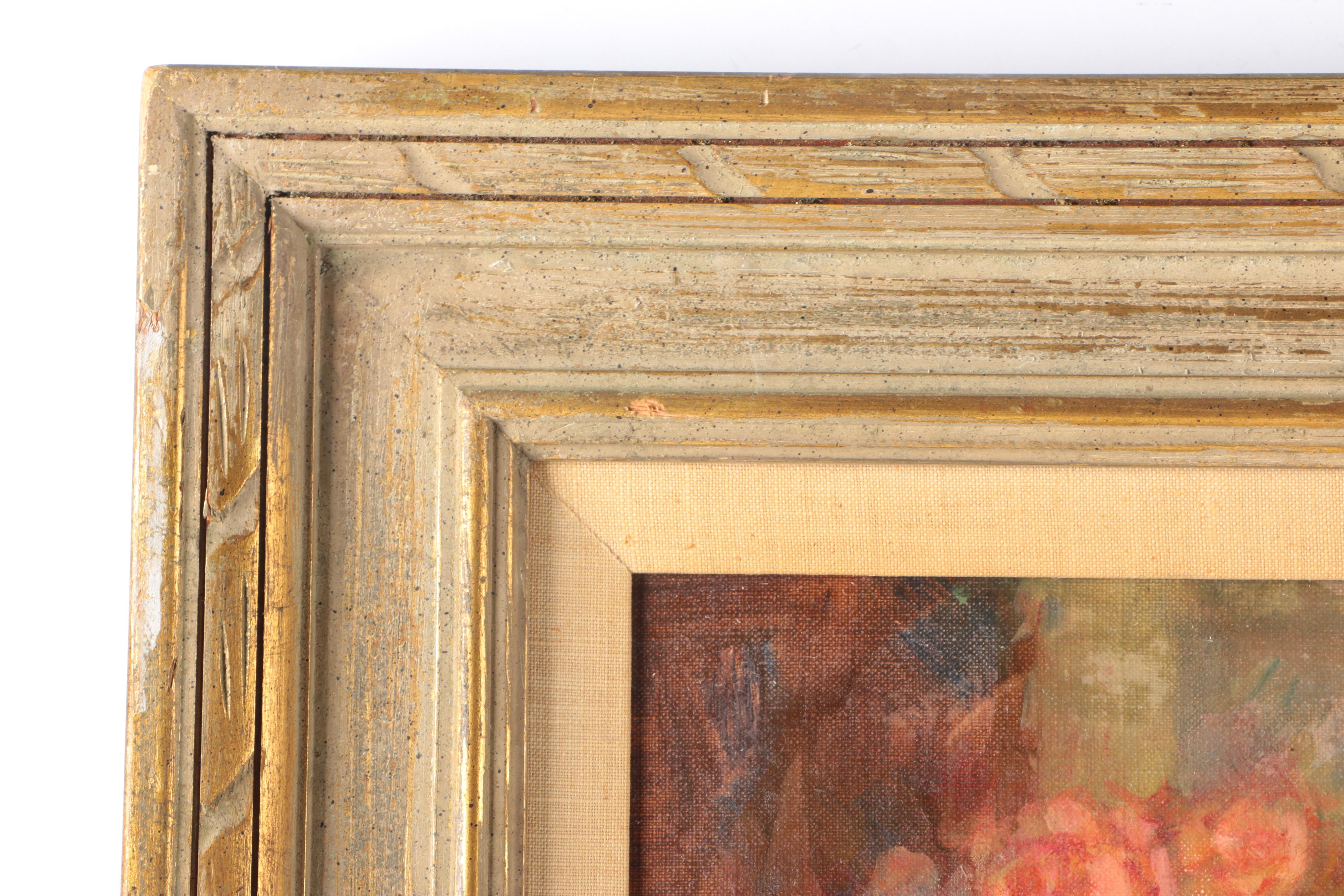 1966 Vivian Burtchby Oil on Canvas "Beautiful Dreamer"