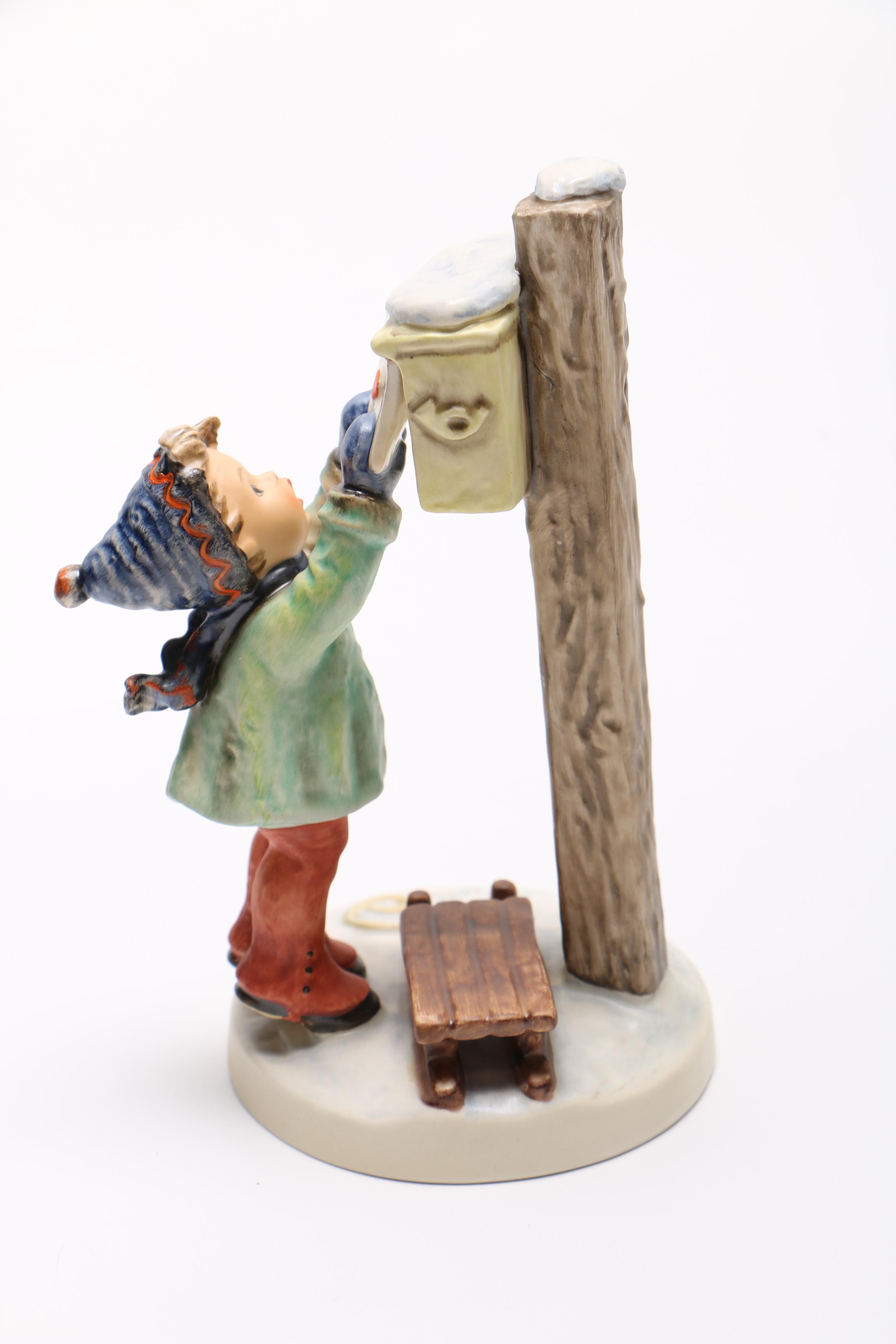 Hummel Goebel "A Letter to Santa Claus" Ceramic Figurine