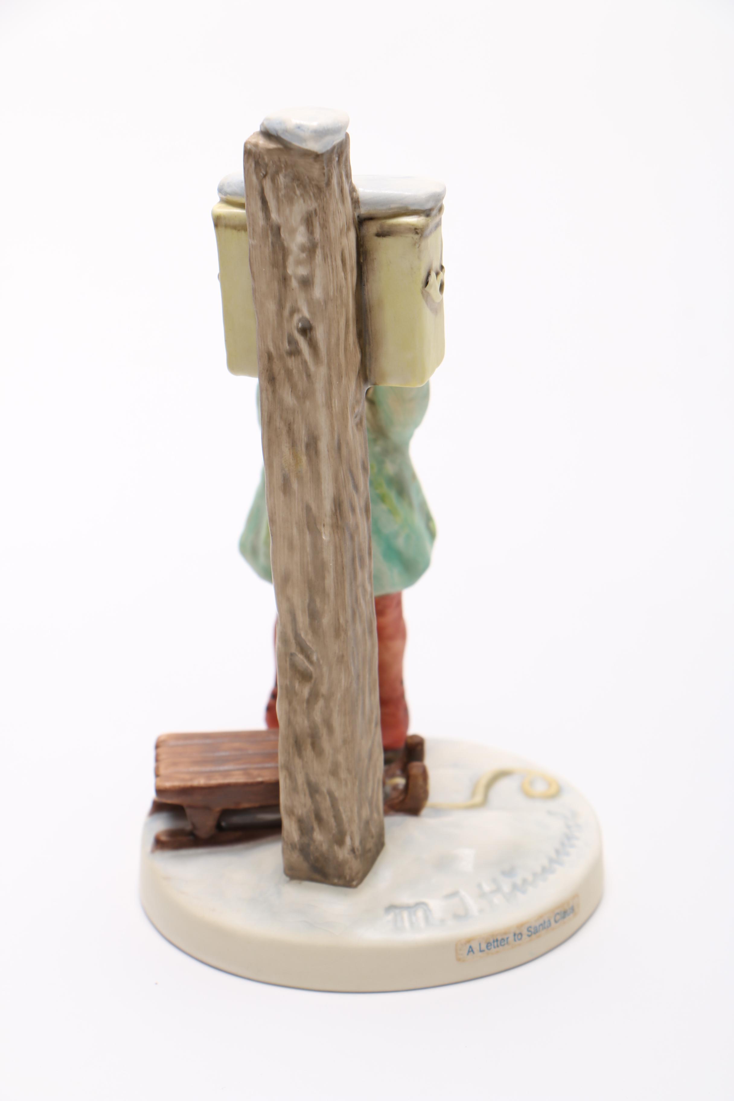 Hummel Goebel "A Letter to Santa Claus" Ceramic Figurine