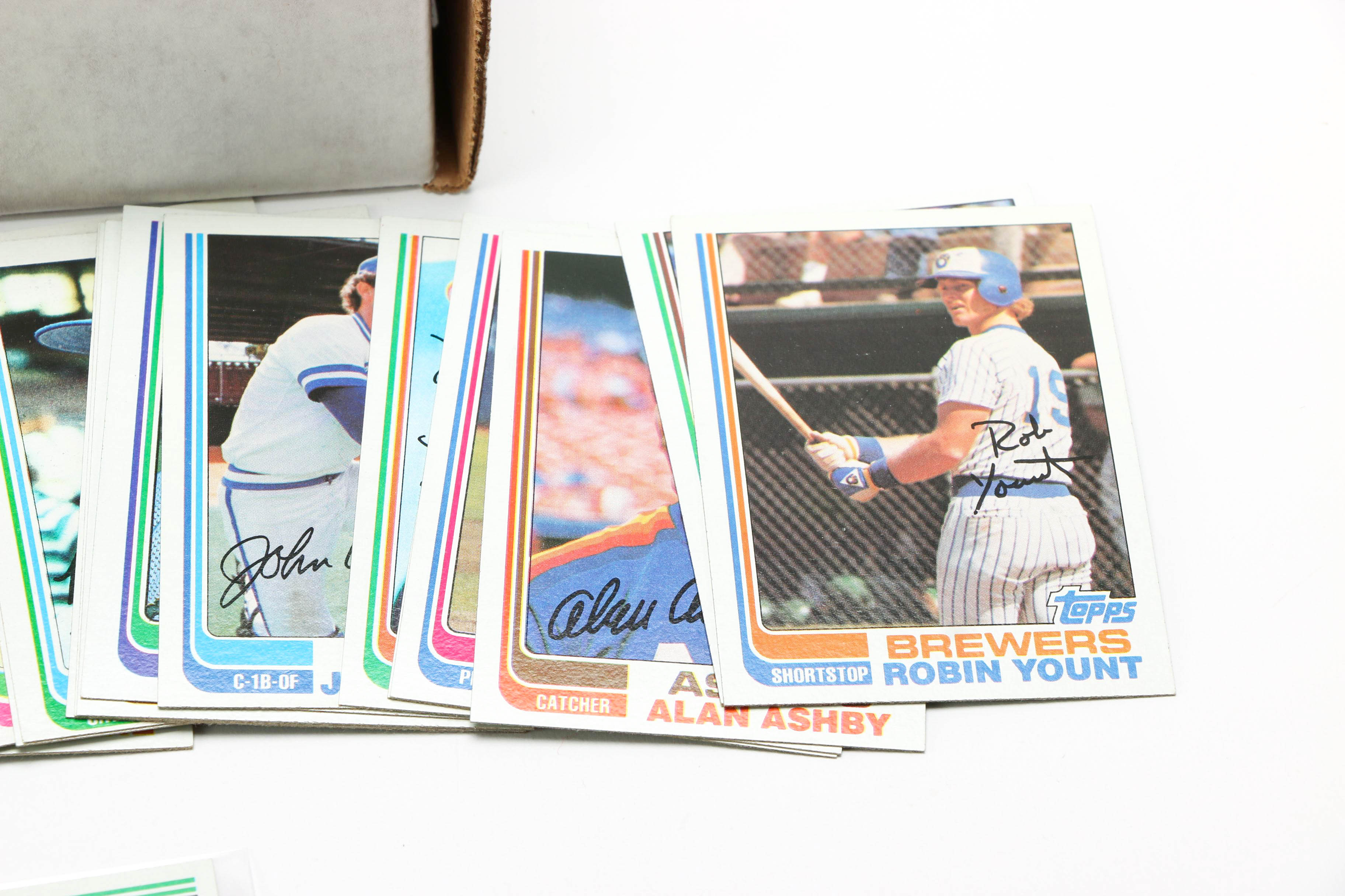 Complete 1982 Topps Baseball Card Set