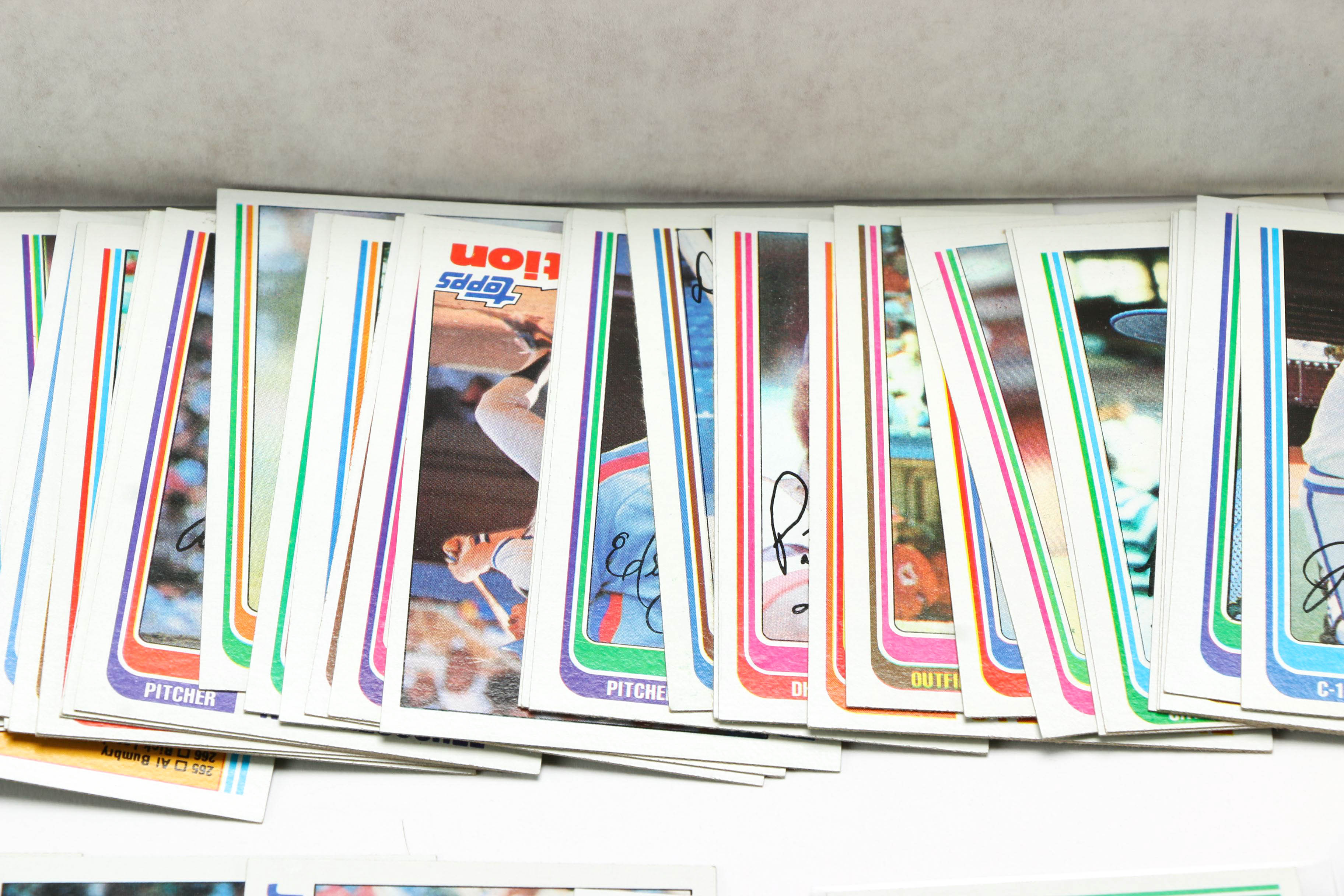 Complete 1982 Topps Baseball Card Set