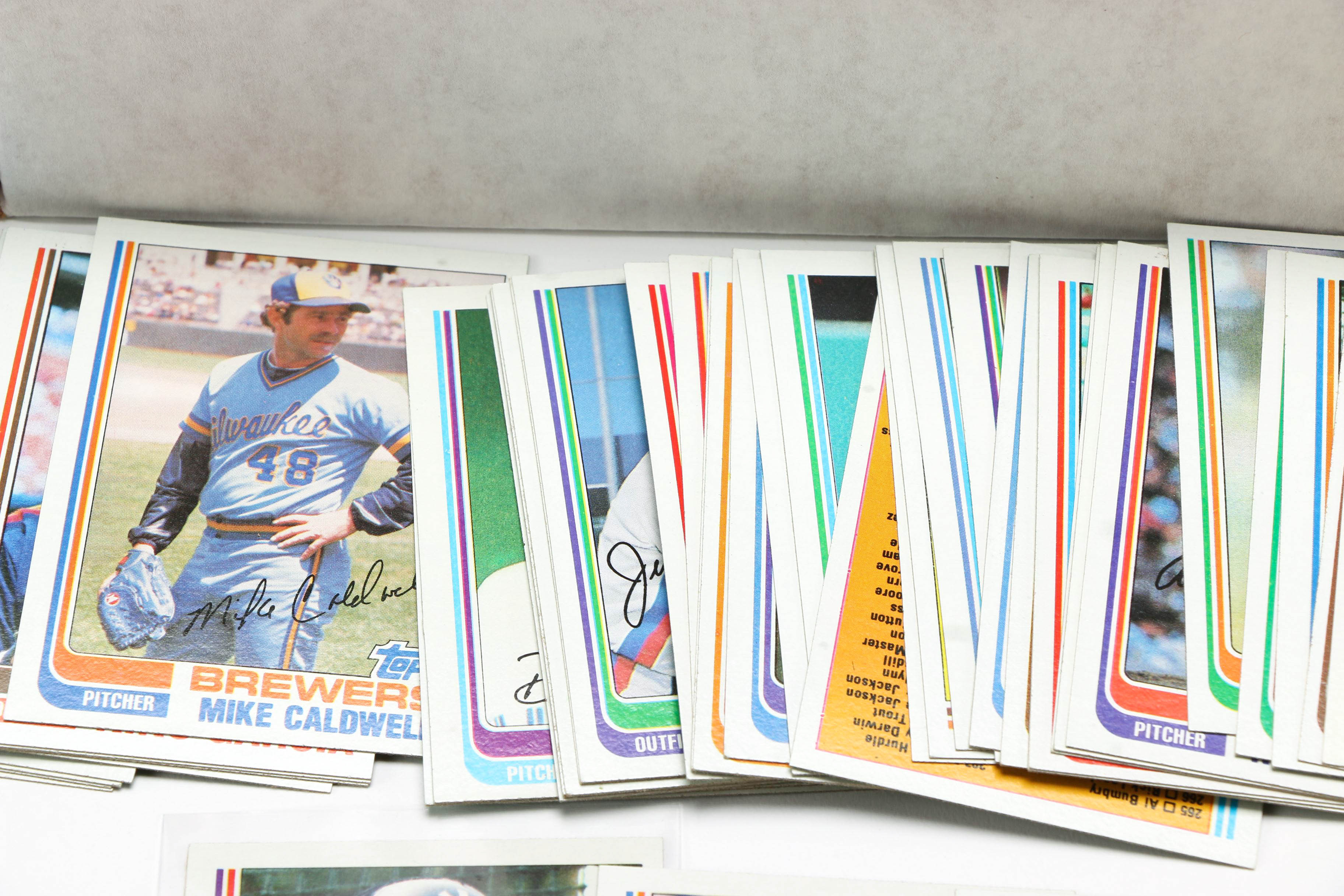 Complete 1982 Topps Baseball Card Set