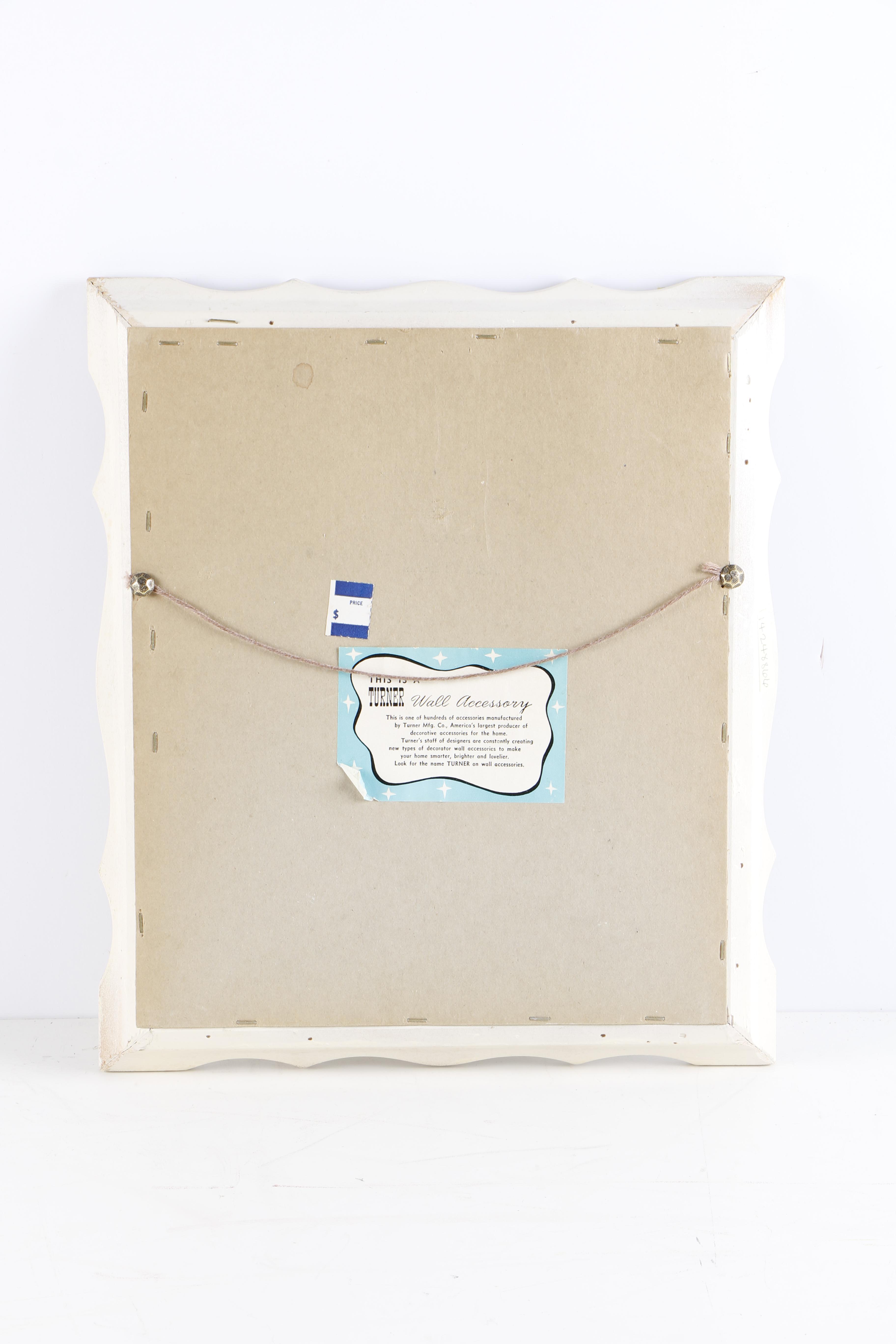 Mid-Century Turner Molded Cameo Portraits