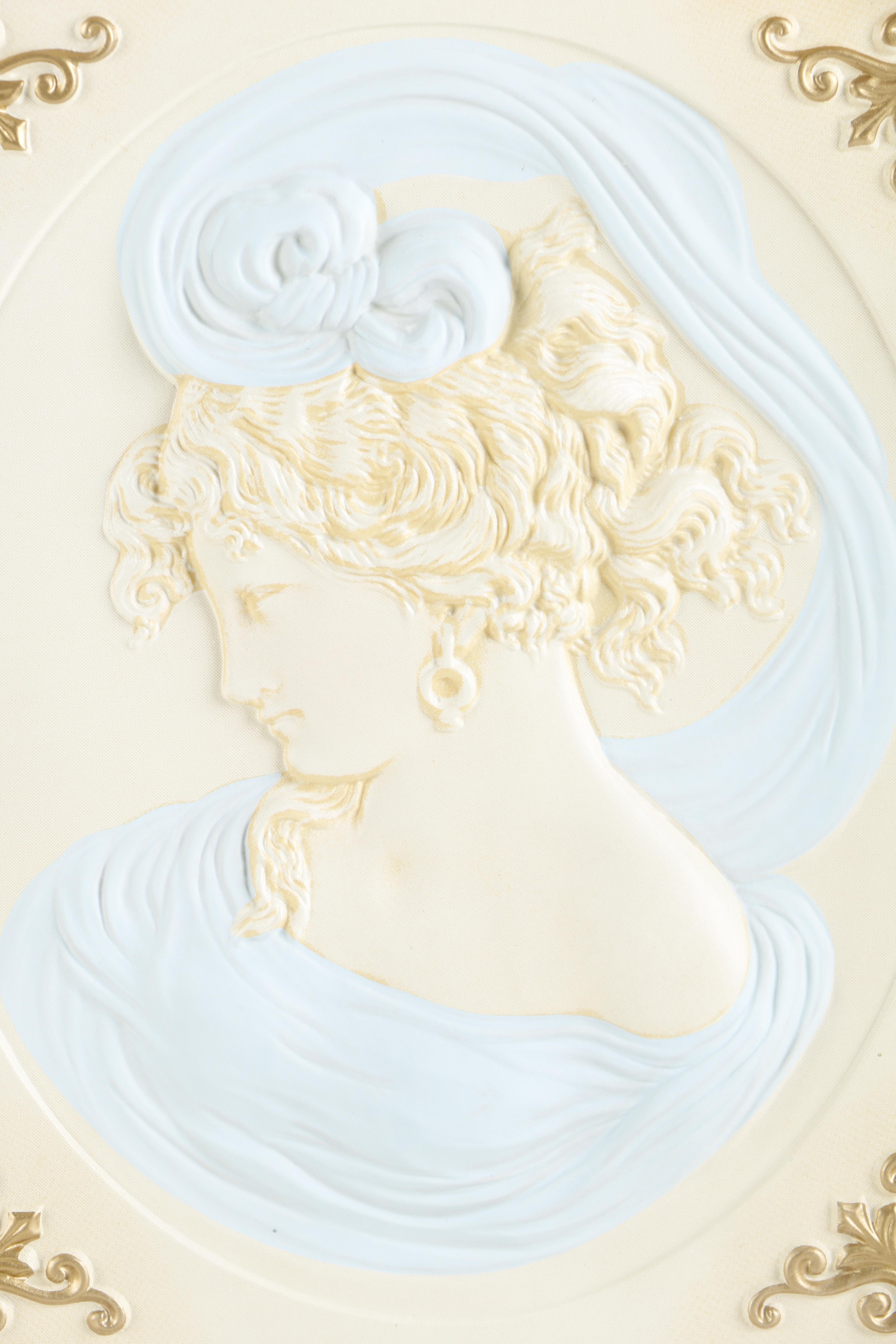 Mid-Century Turner Molded Cameo Portraits