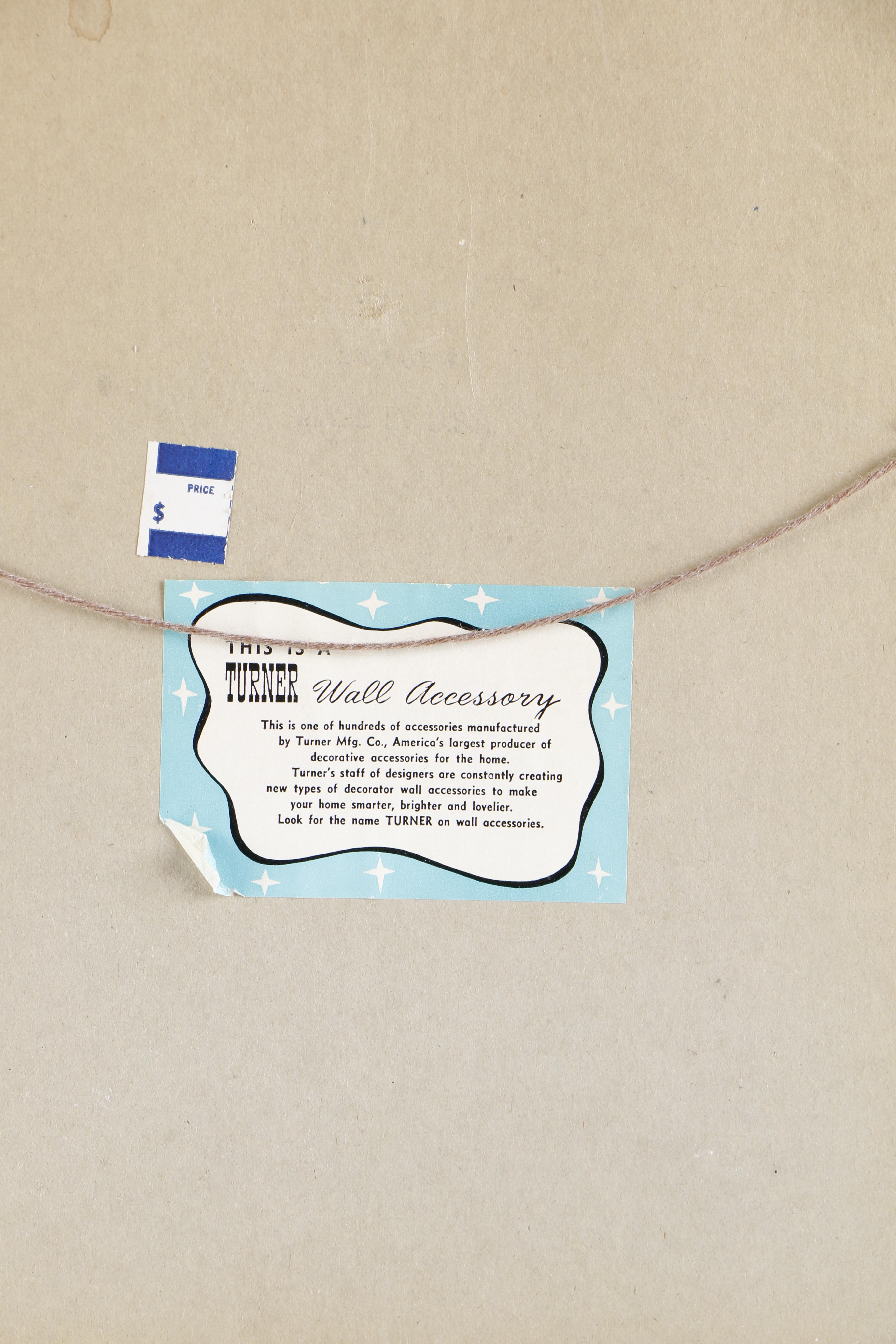 Mid-Century Turner Molded Cameo Portraits