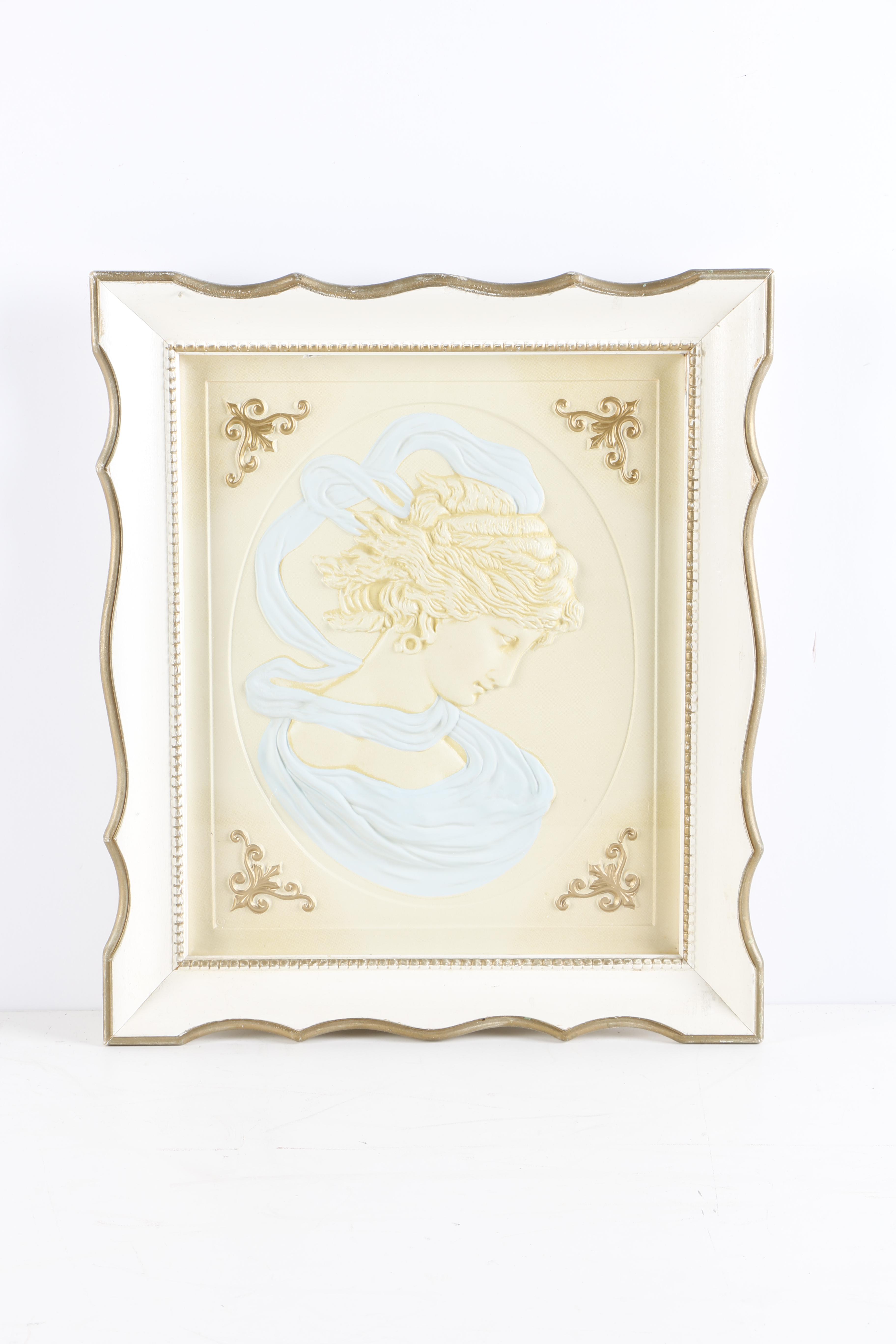 Mid-Century Turner Molded Cameo Portraits