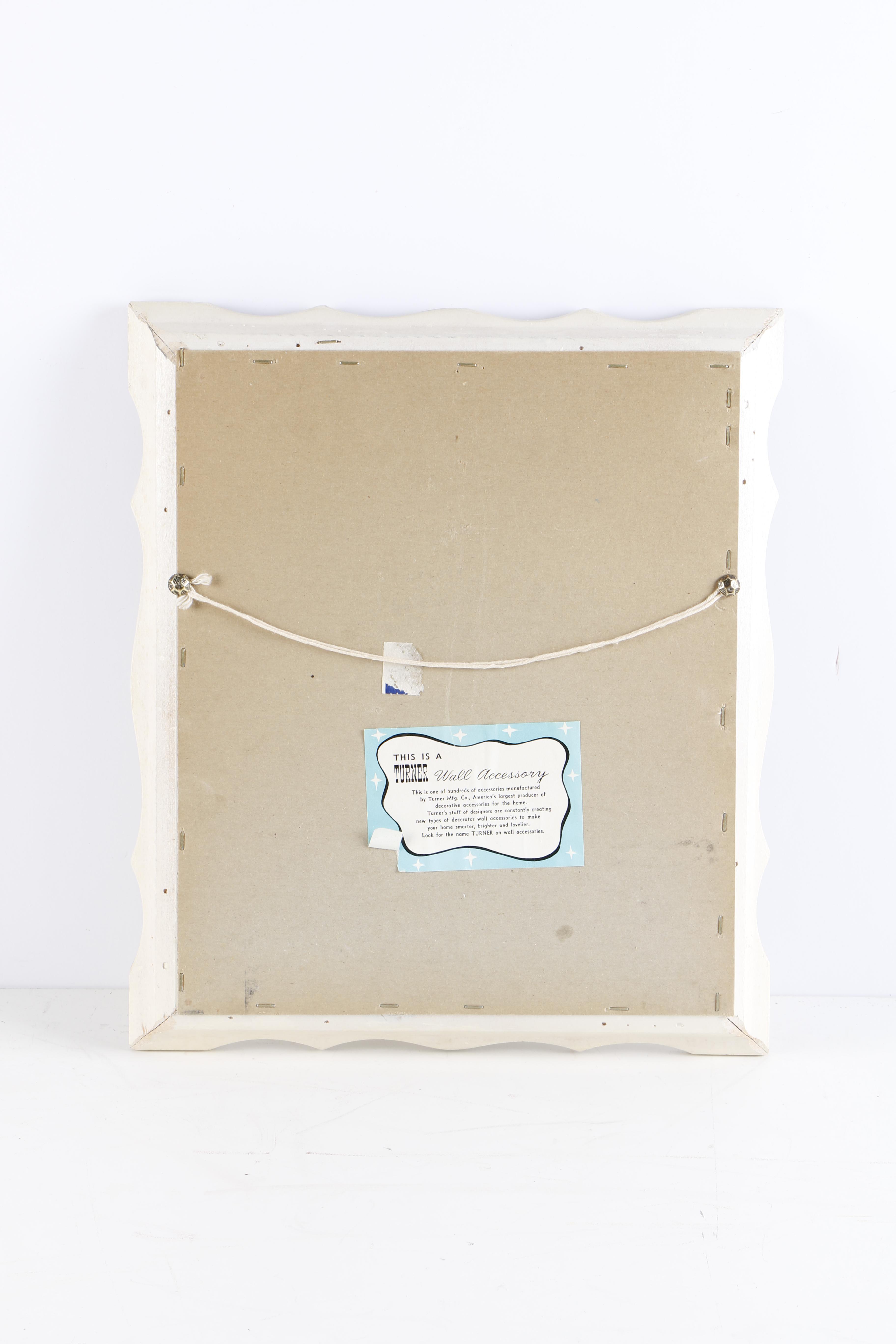 Mid-Century Turner Molded Cameo Portraits