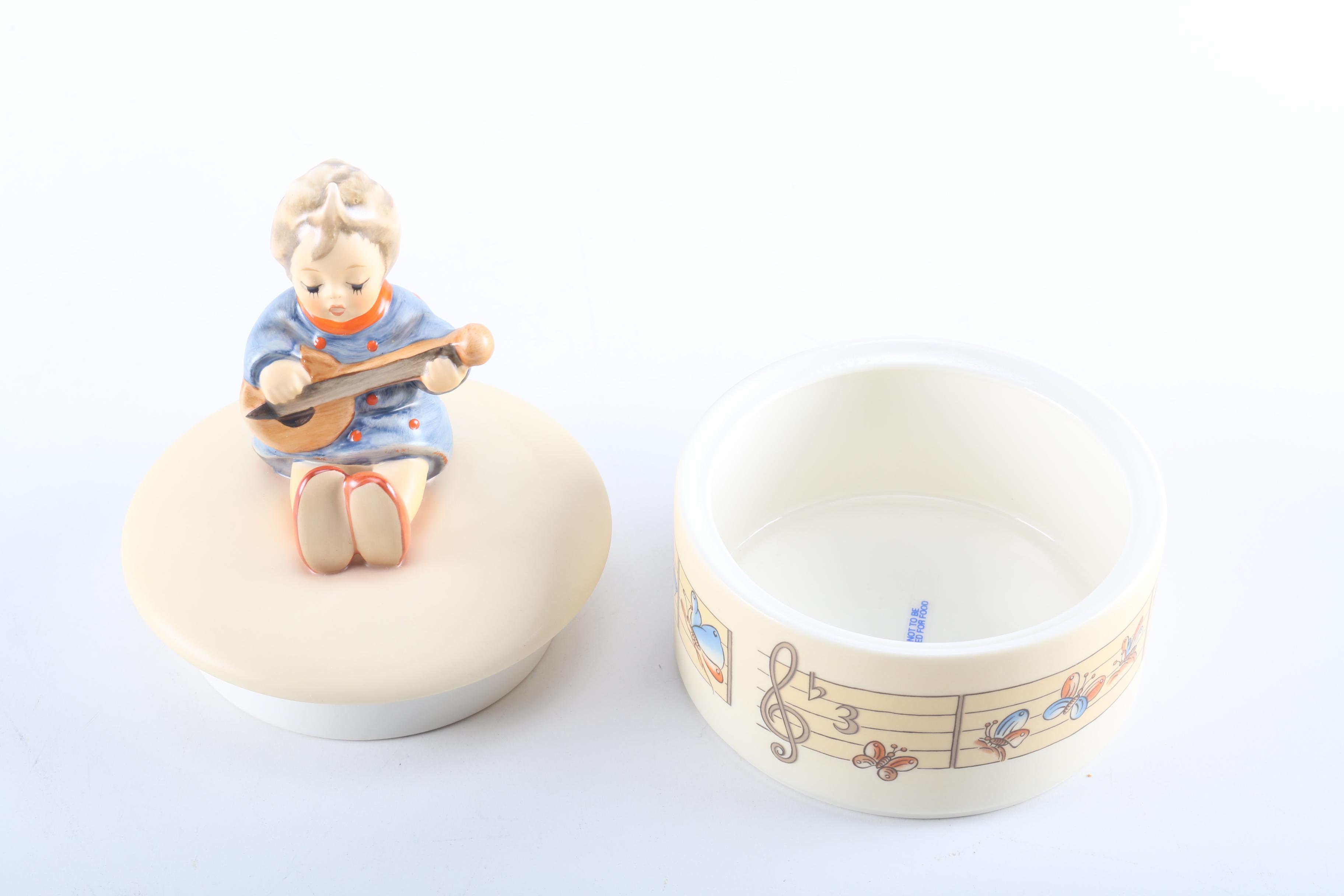 Hummel Goebel 100th Anniversary "Trinket Box" Ceramic Figurine