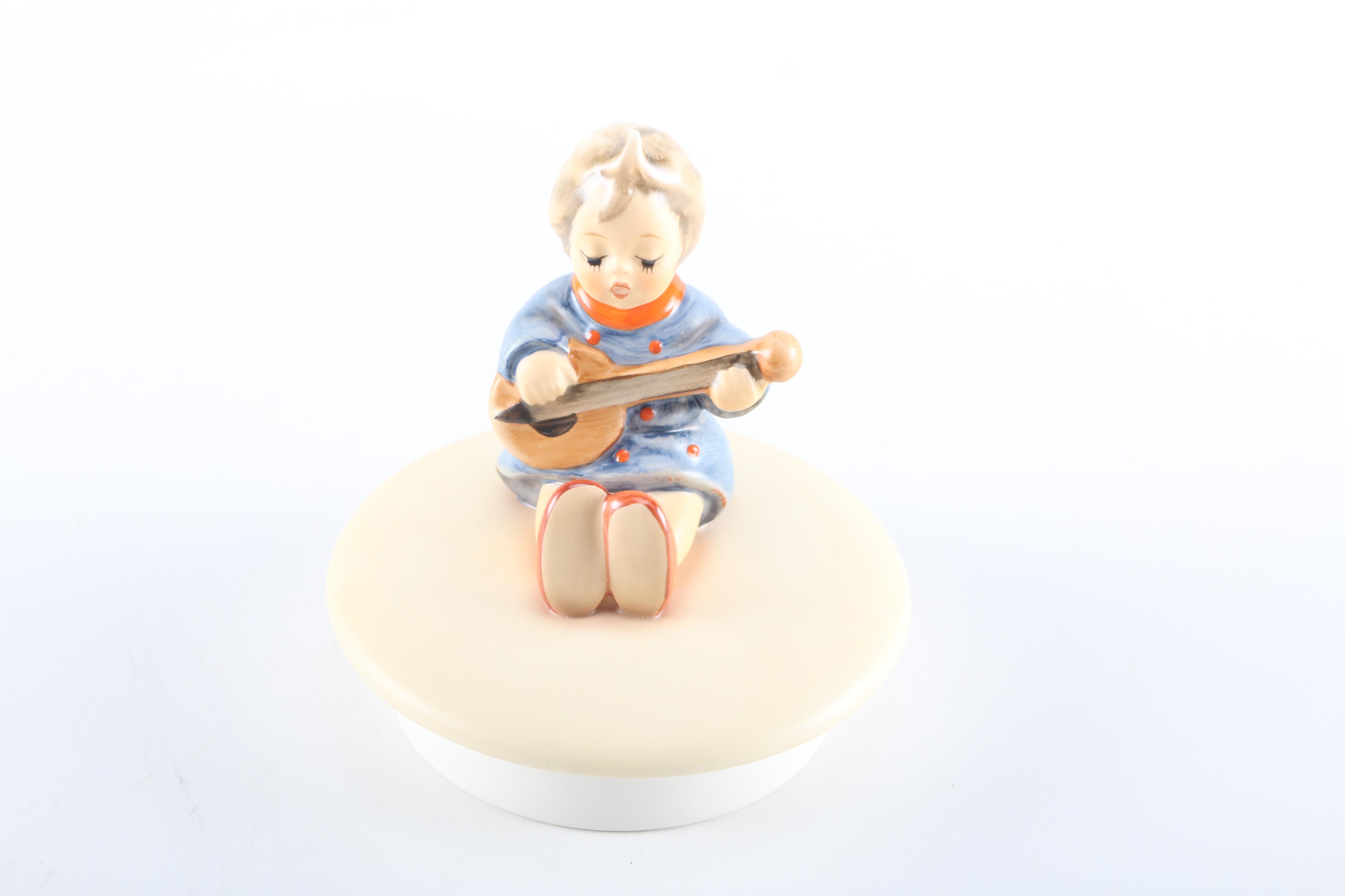 Hummel Goebel 100th Anniversary "Trinket Box" Ceramic Figurine