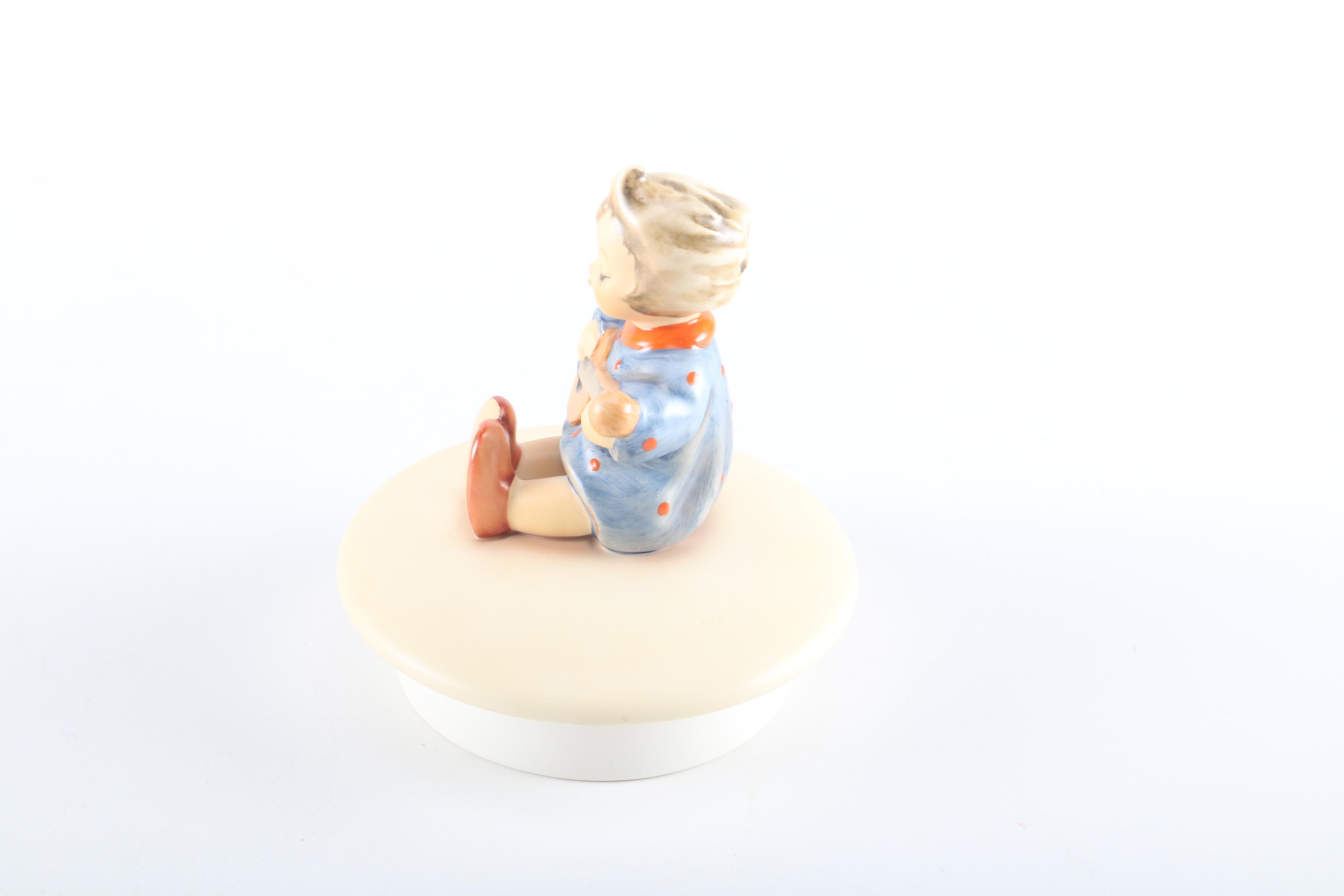 Hummel Goebel 100th Anniversary "Trinket Box" Ceramic Figurine