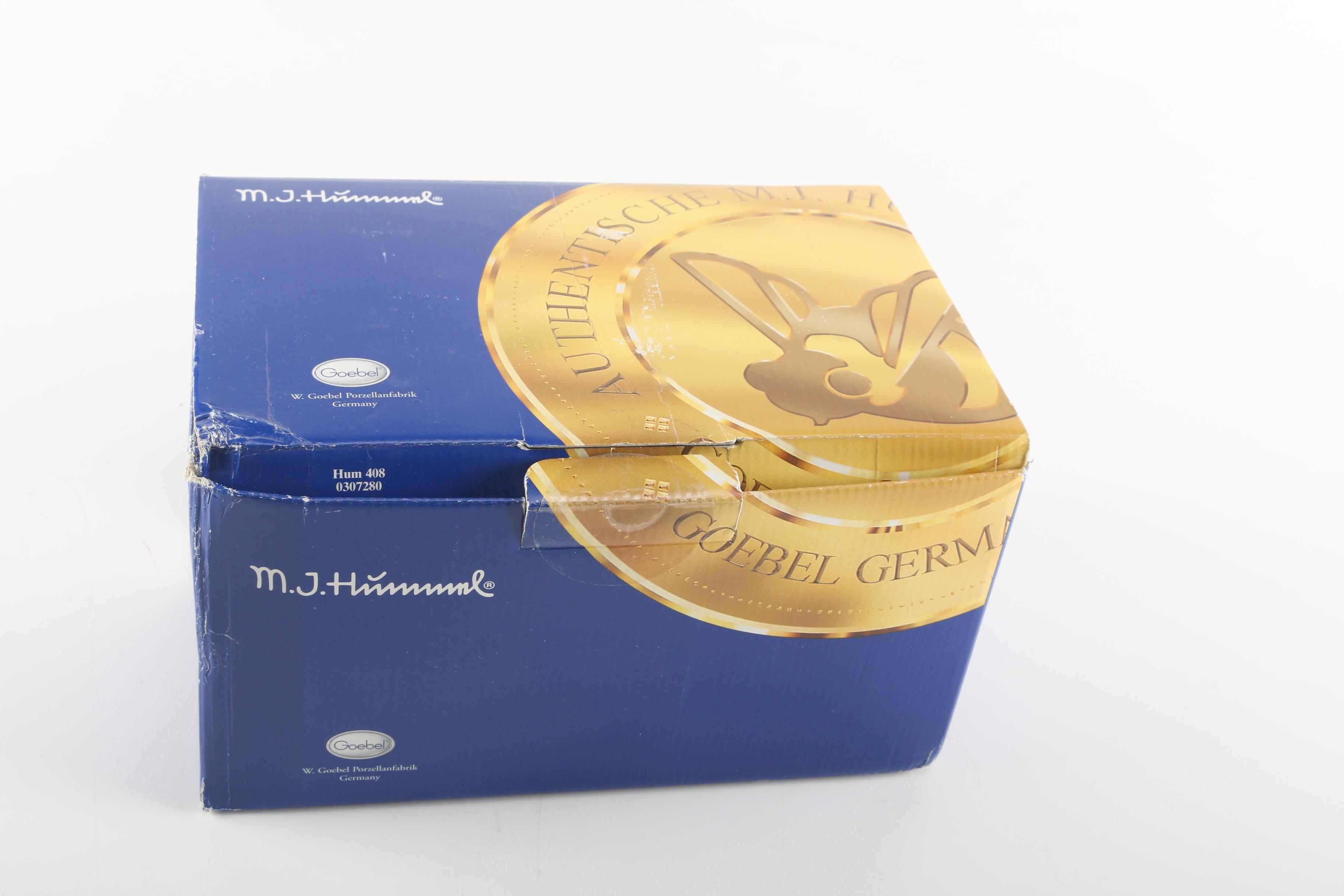 Hummel Goebel 100th Anniversary "Trinket Box" Ceramic Figurine