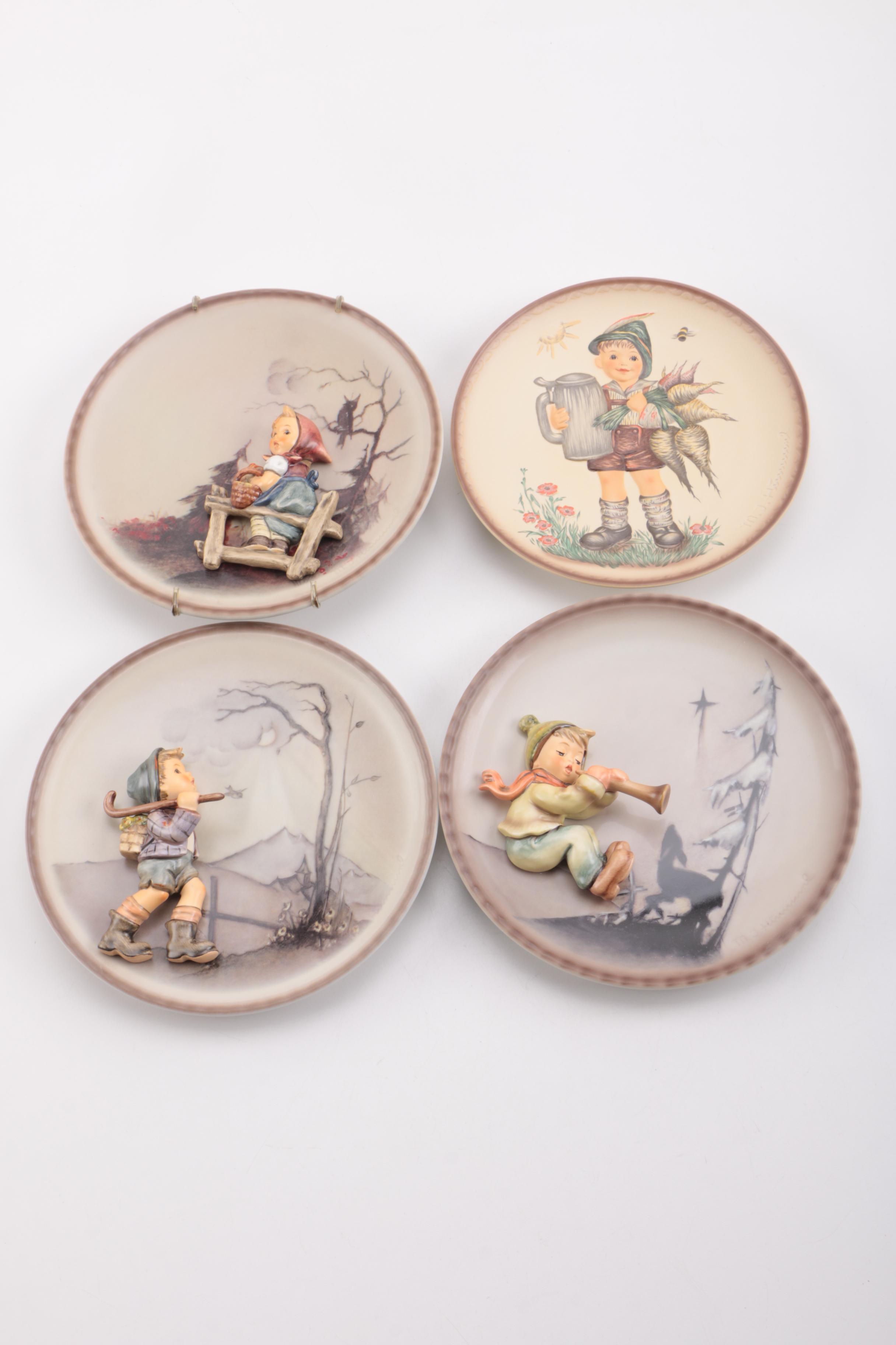 Hummel Collector Plates of the Four Seasons