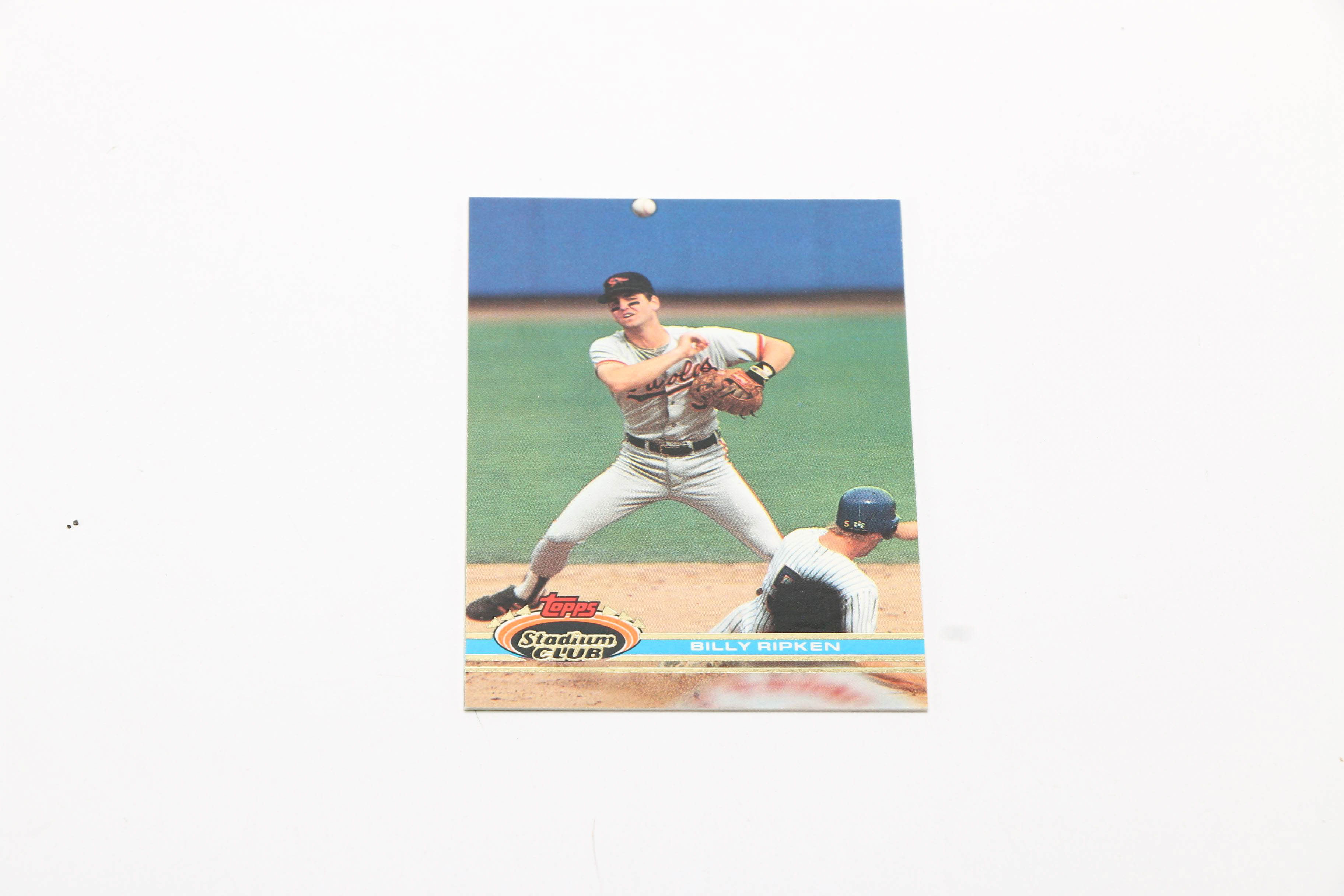 Collection of Topps Stadium Club and Heritage Baseball Cards