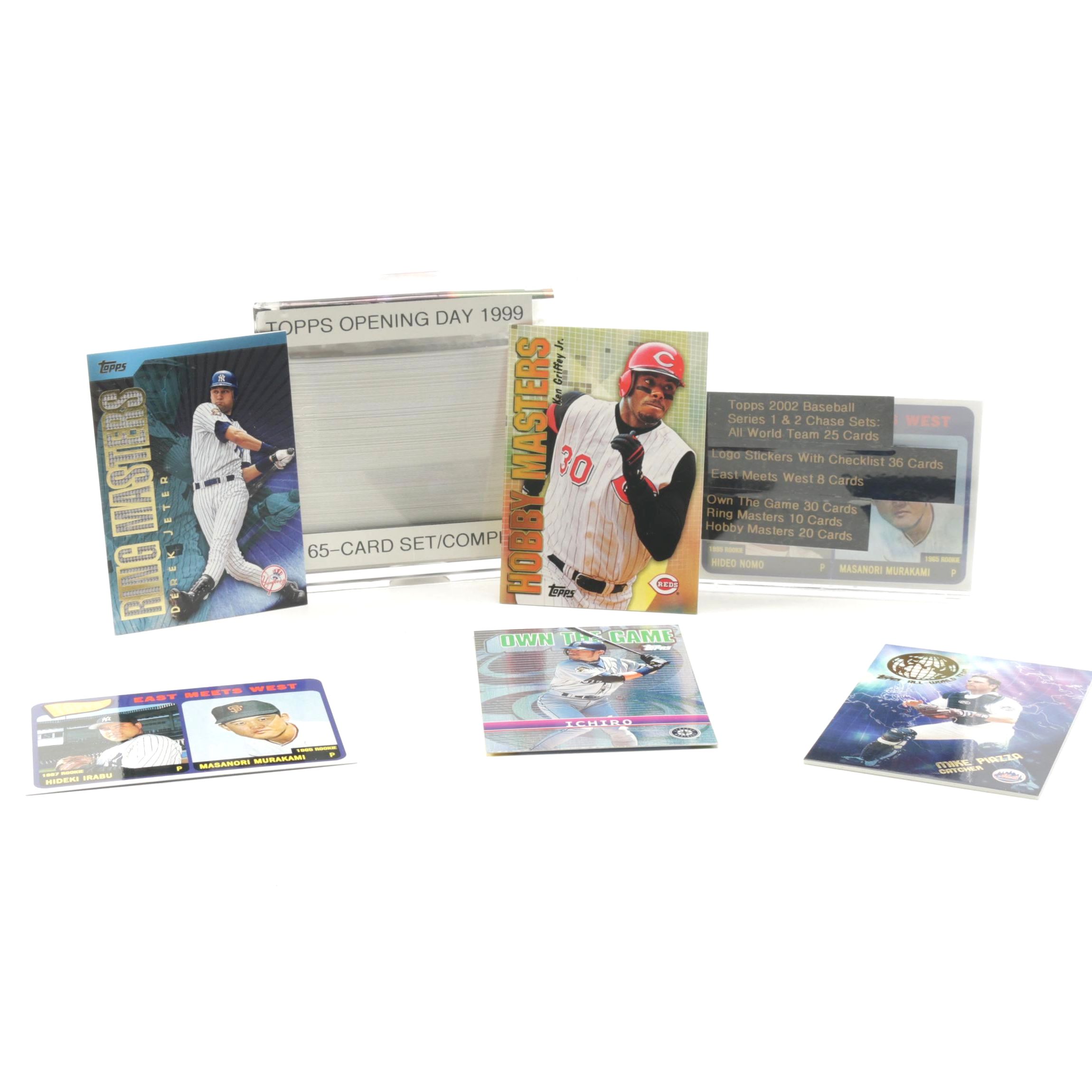 Topps 1999 Opening Day Complete Set  and 2002 Baseball Cards