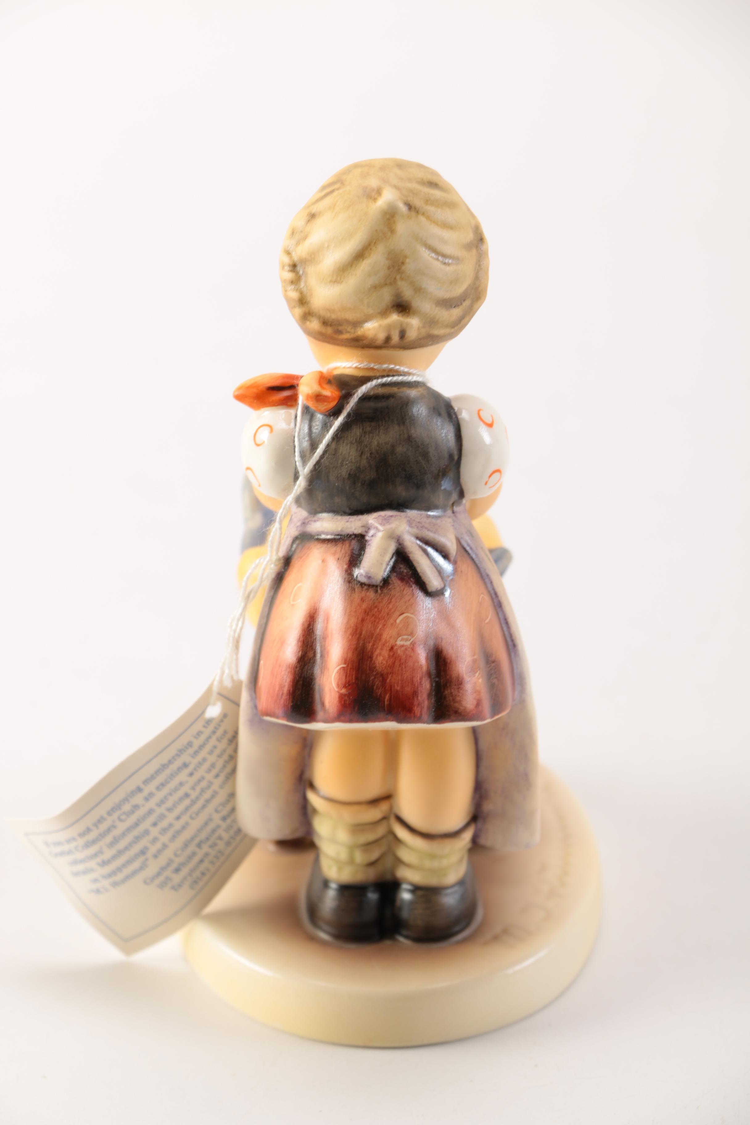 Goebel Hummel Porcelain Figurine of Baking Girl "Baking Day"