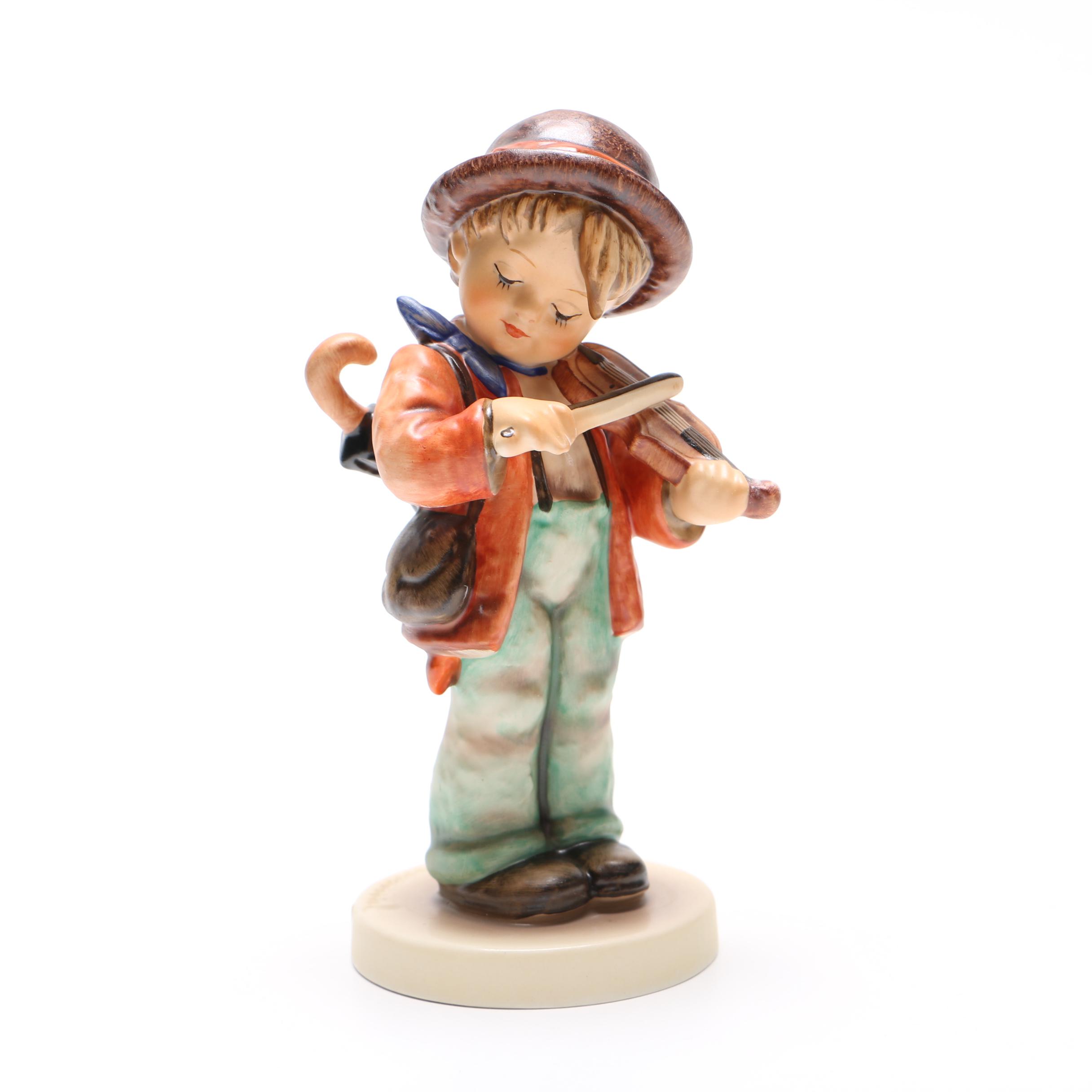 Hummel Goebel "Little Fiddler" Ceramic Figurine
