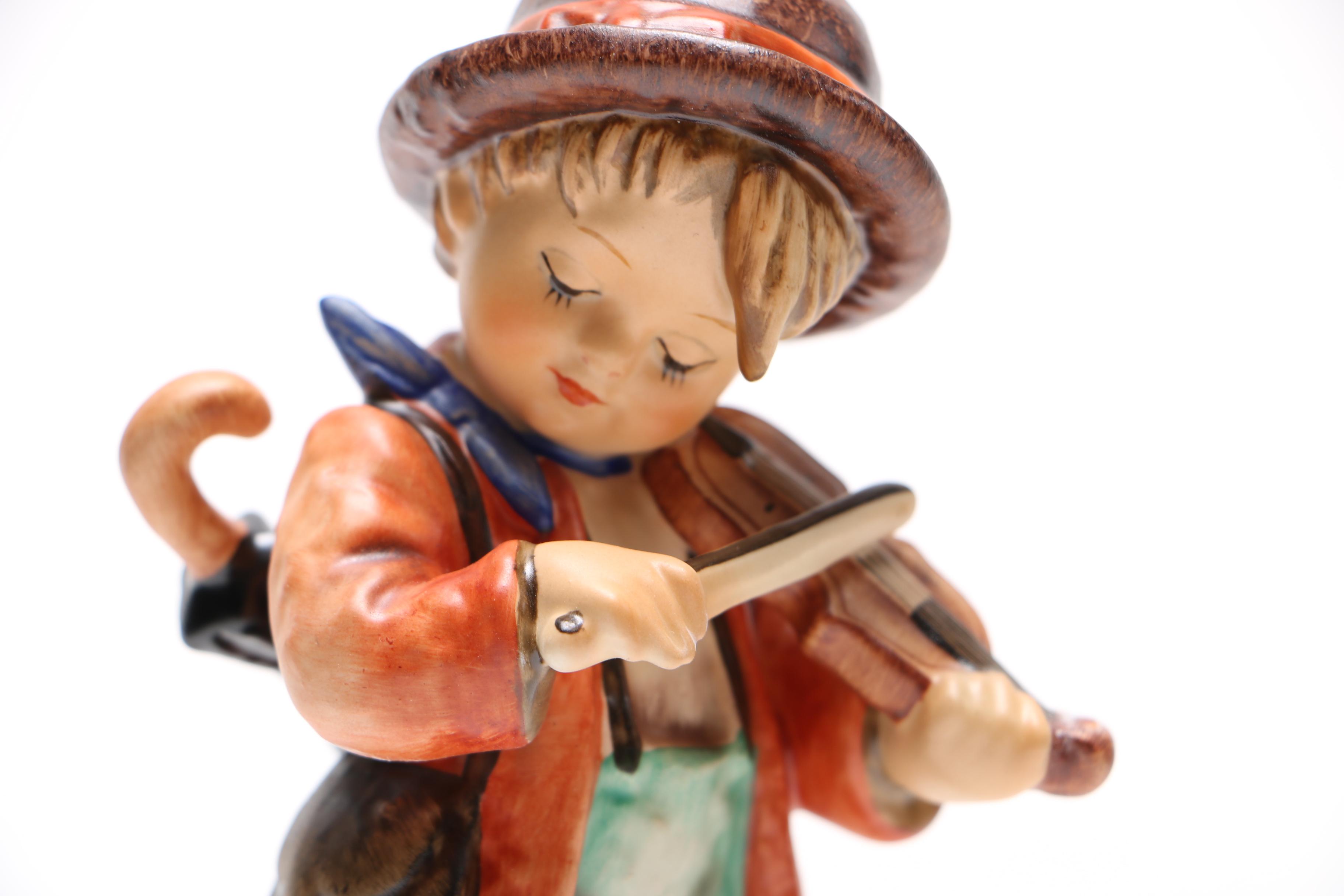 Hummel Goebel "Little Fiddler" Ceramic Figurine