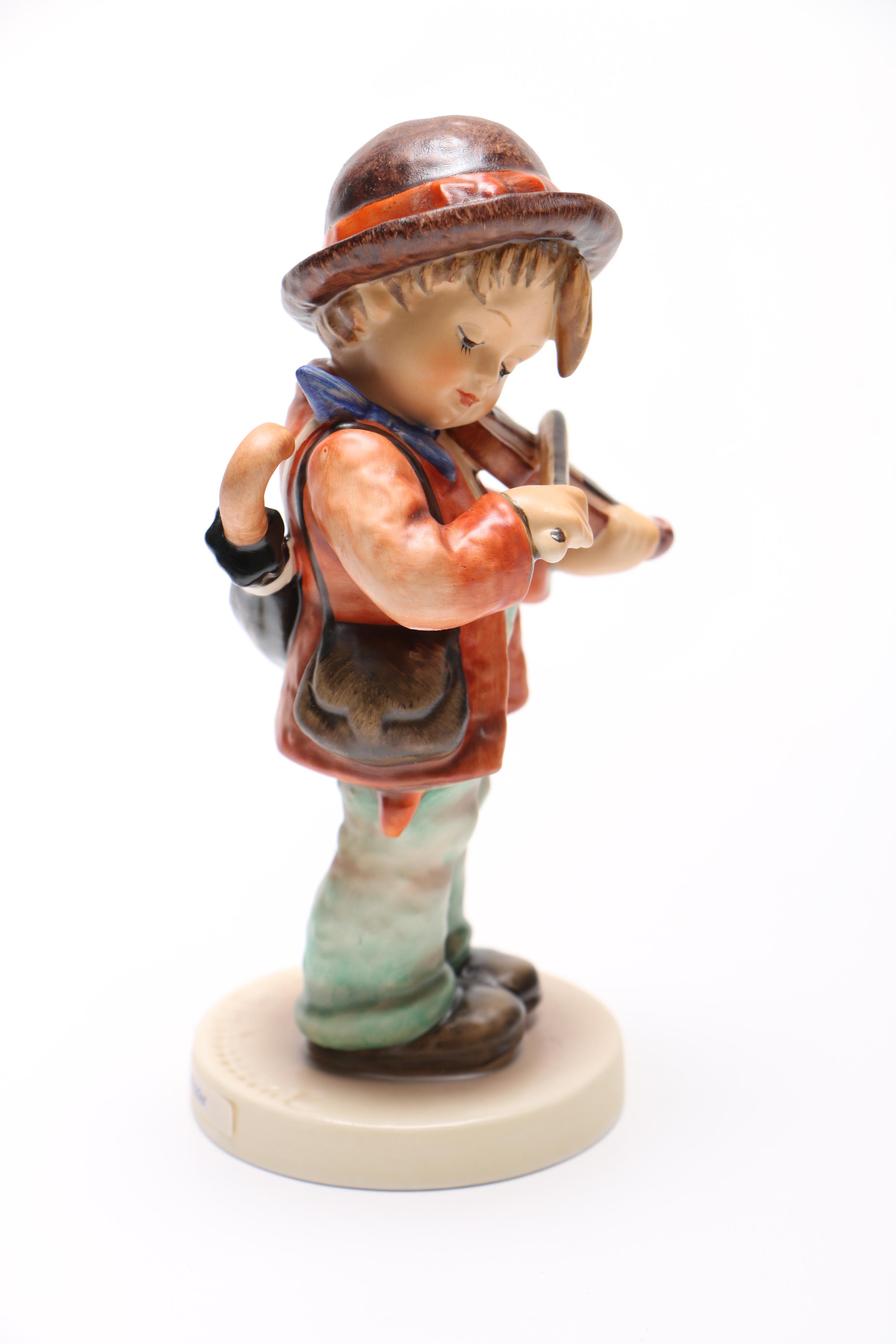 Hummel Goebel "Little Fiddler" Ceramic Figurine
