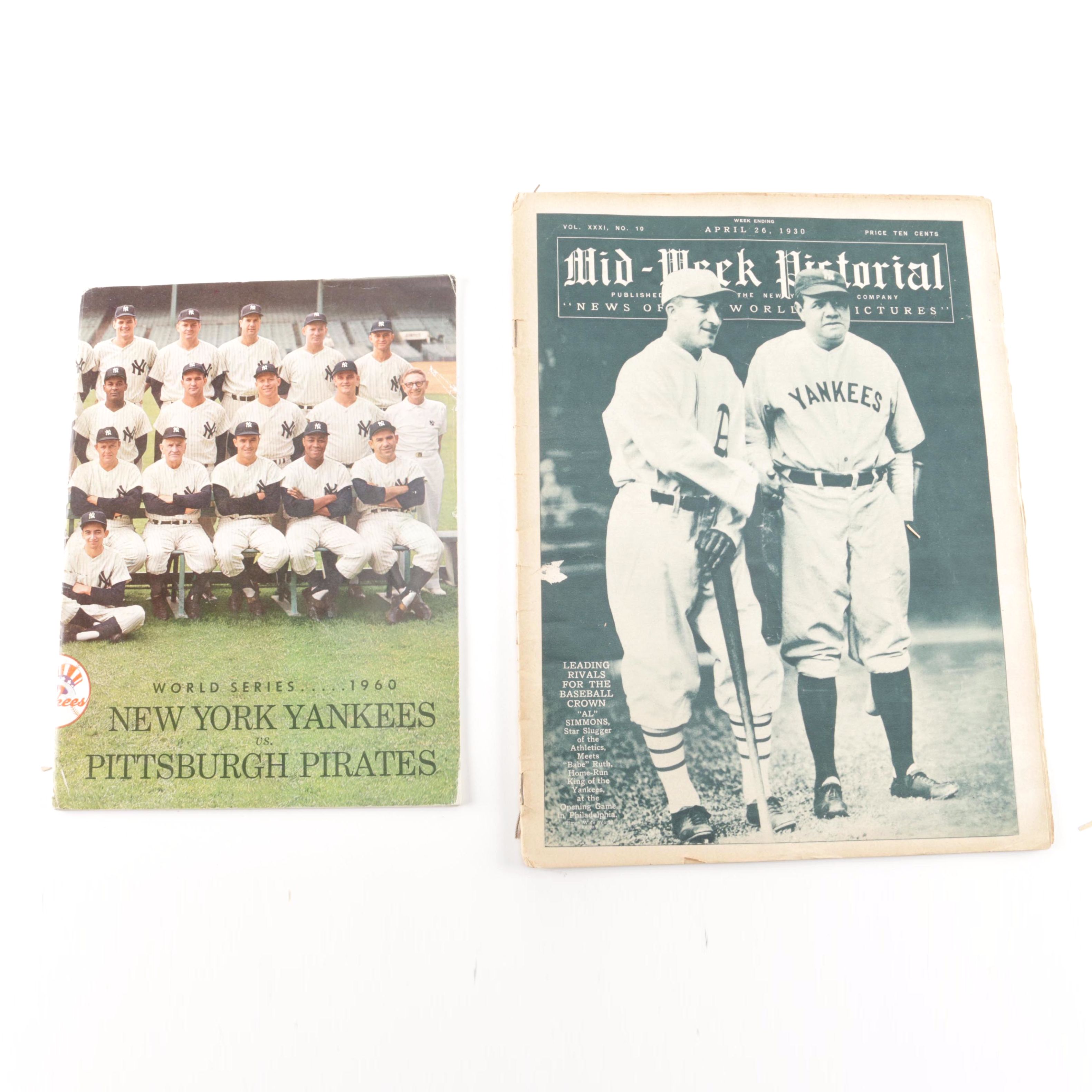 Yankees Ephemera Memorabilia