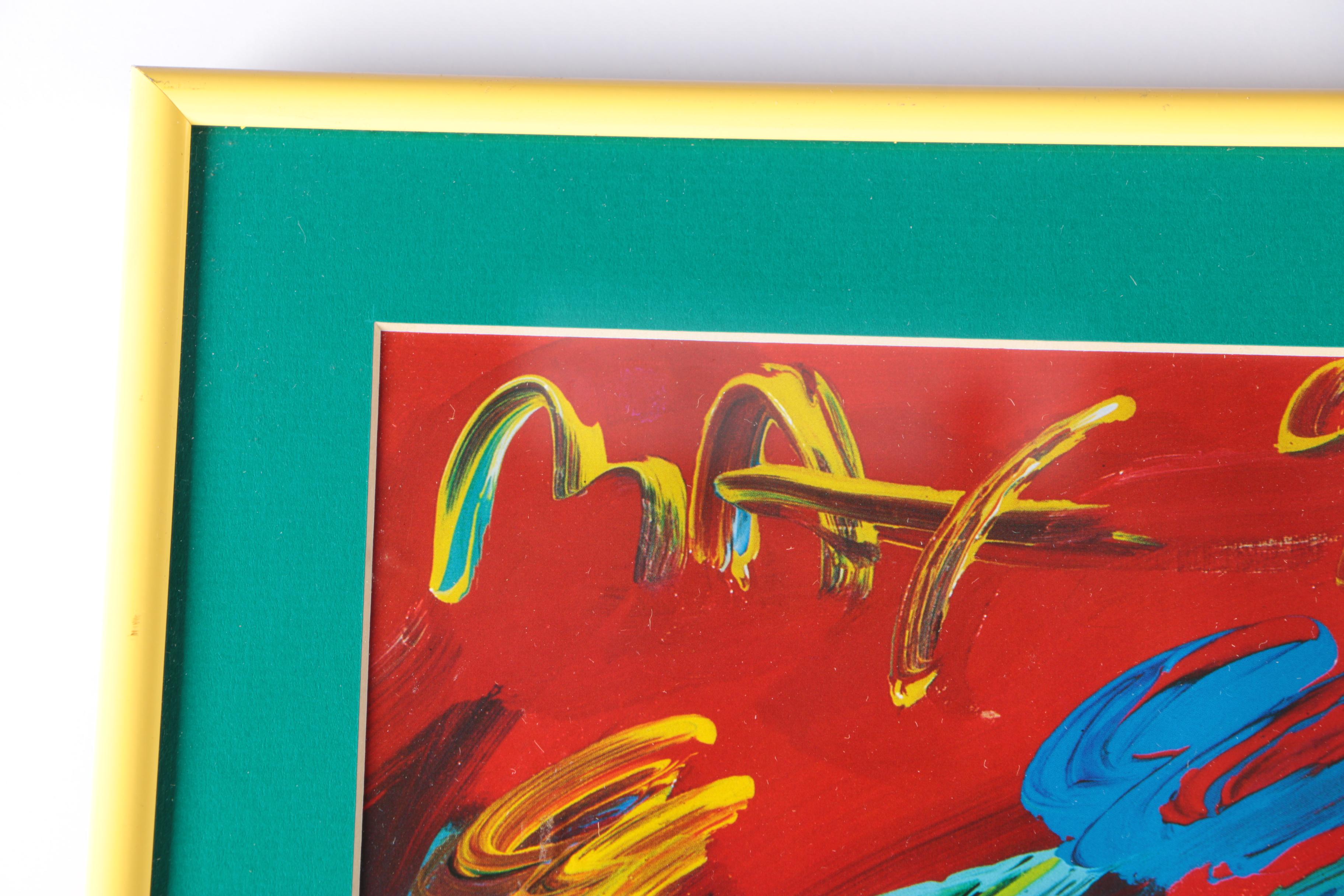 Peter Max Offset Lithograph After "Blushing Beauty"