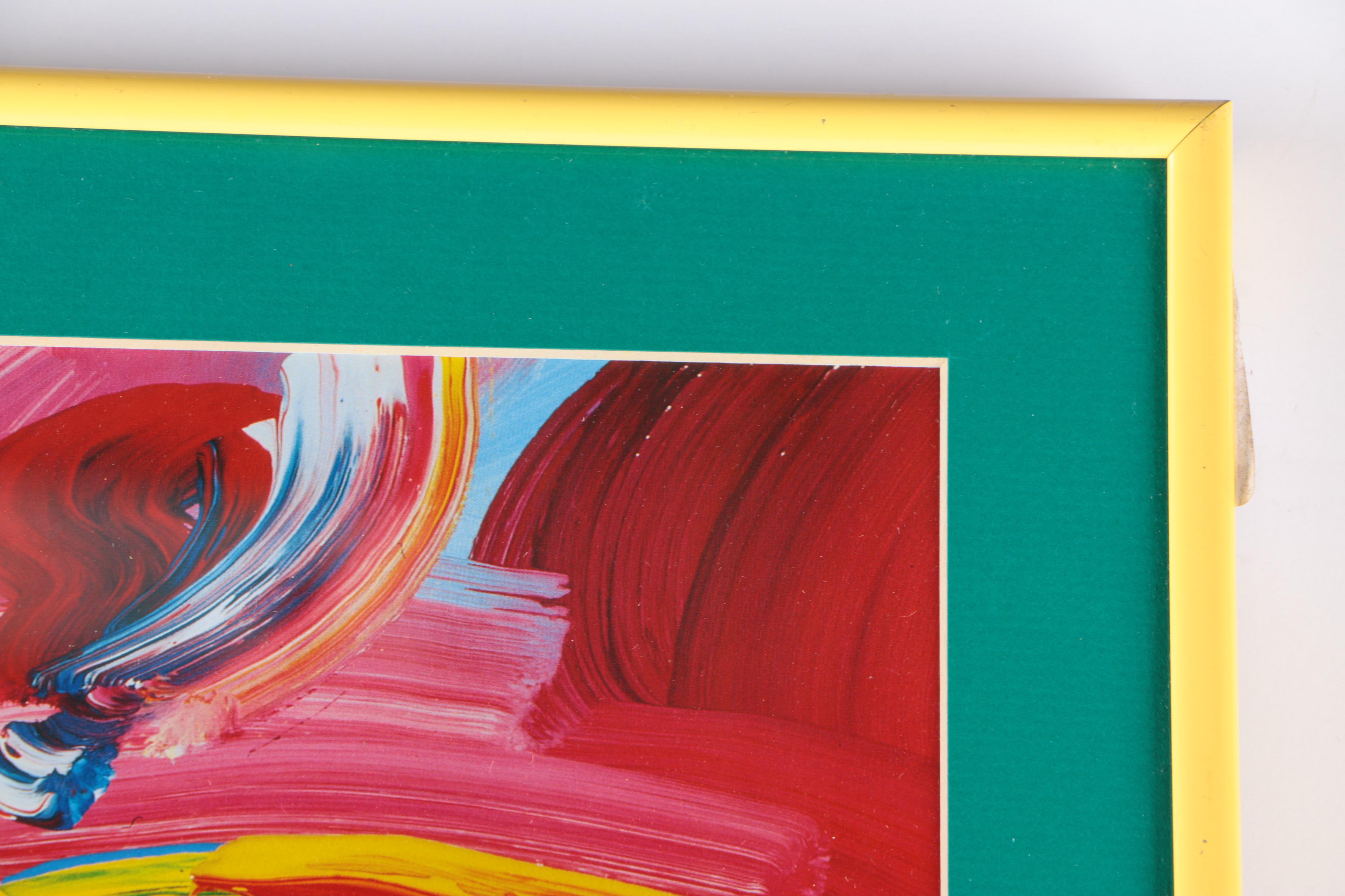 Peter Max Offset Lithograph After "Blushing Beauty"