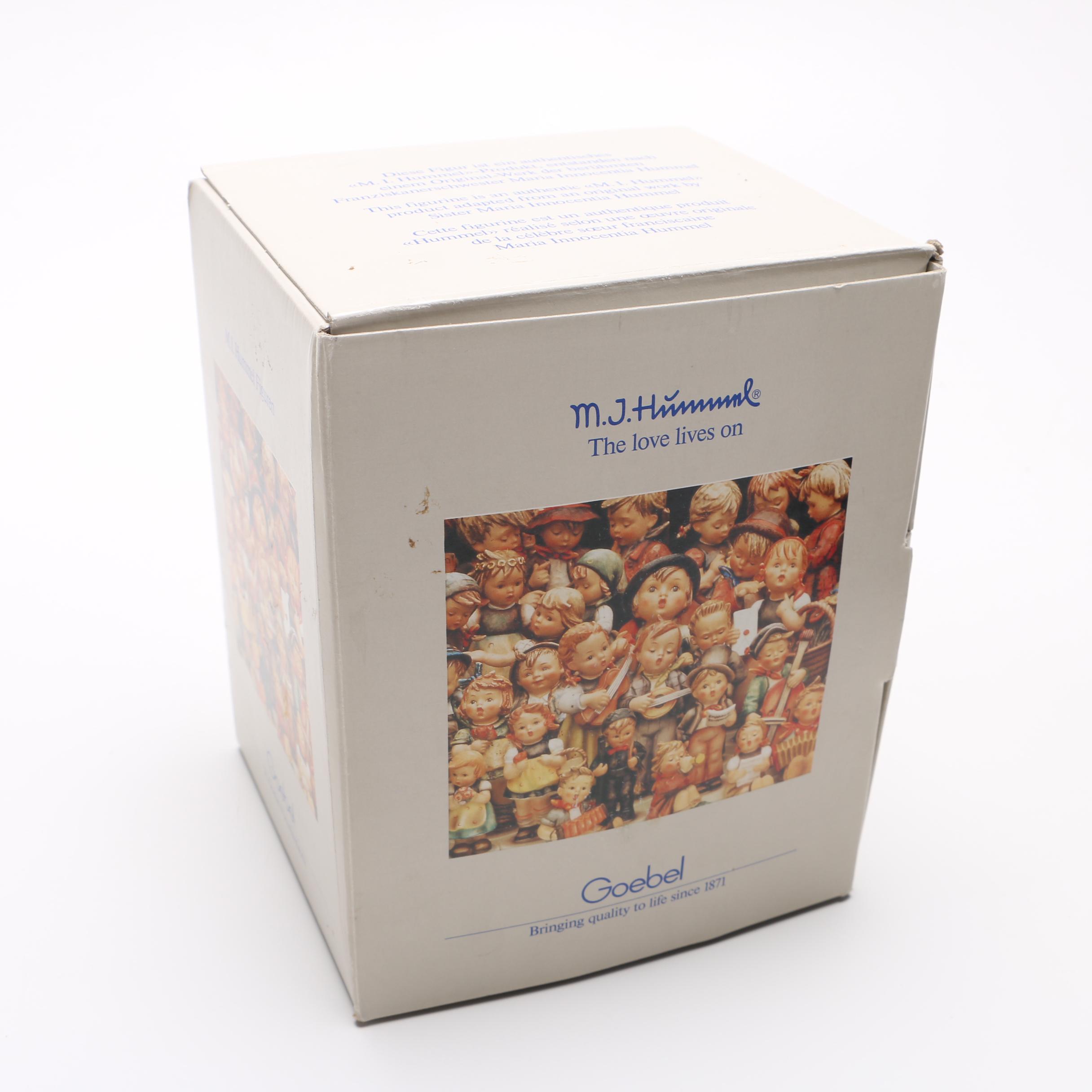 Hummel Goebel "Herald Angels Candlestick" Ceramic Figurine