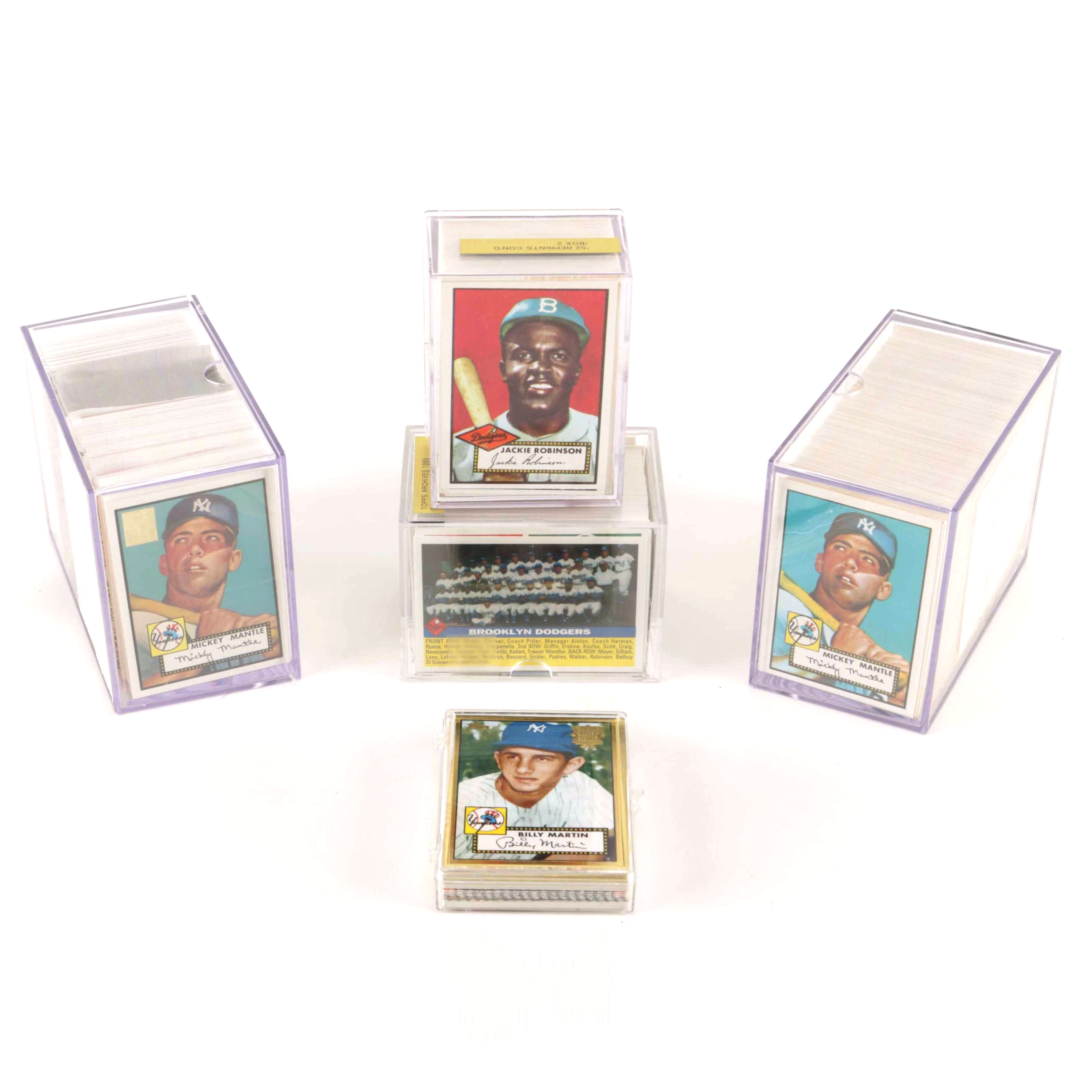 1997 to 2001 Topps Reprint Baseball Cards