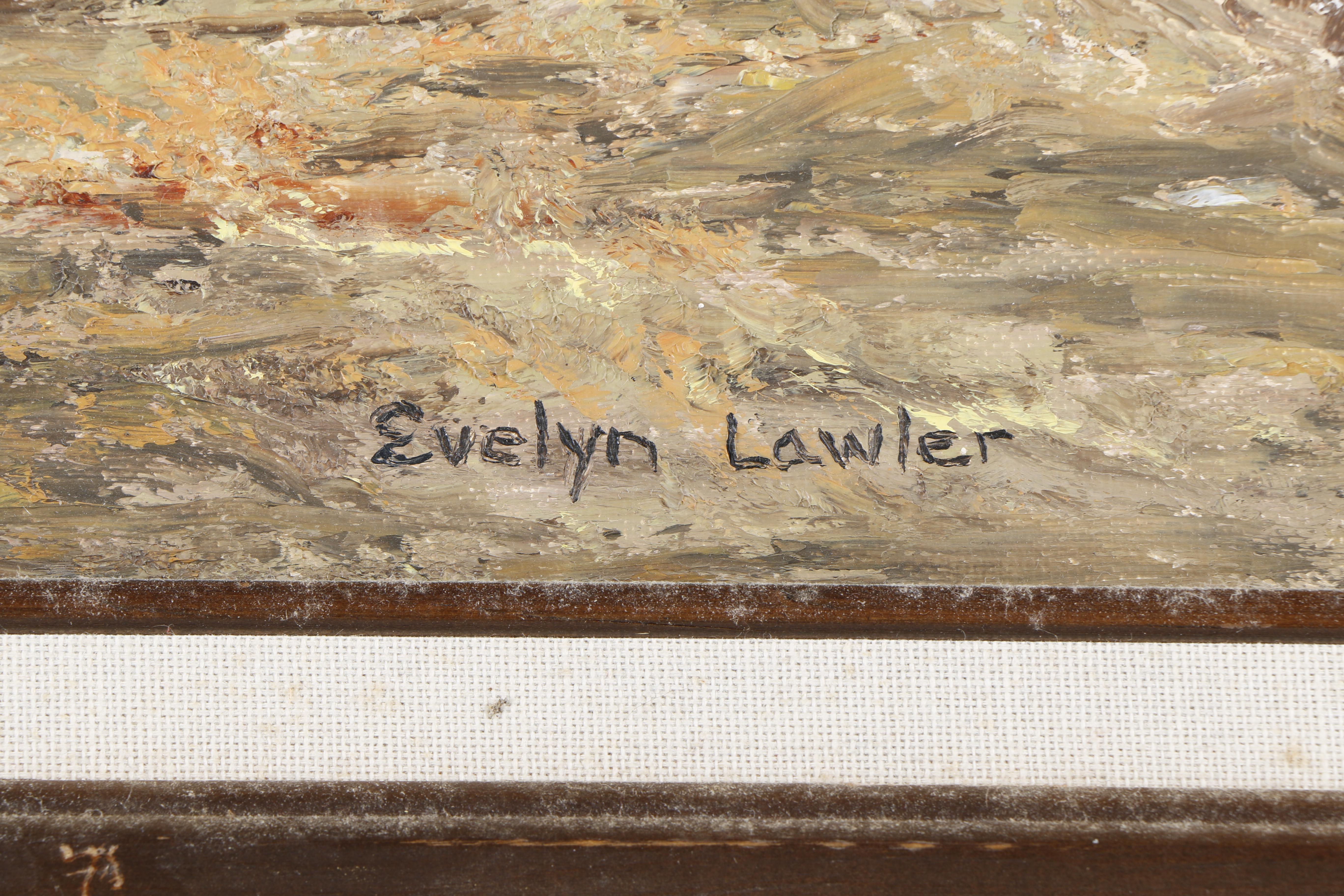 Evelyn Lawler Oil on Canvas Board